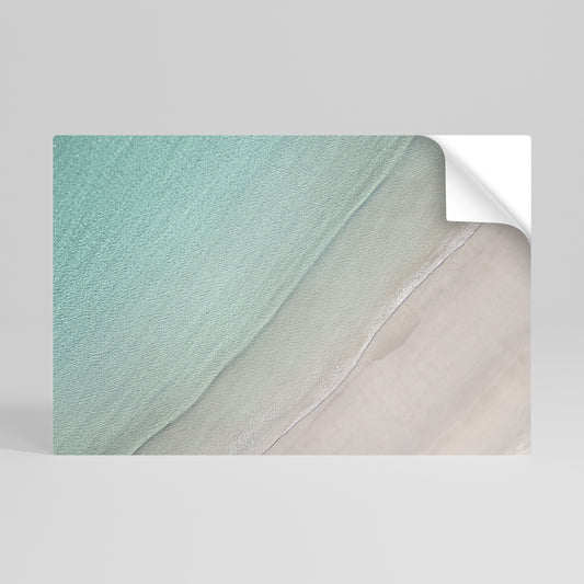 COASTAL CALM ARTISTRY Αυτοκόλλητη Αφίσα οριζόντια