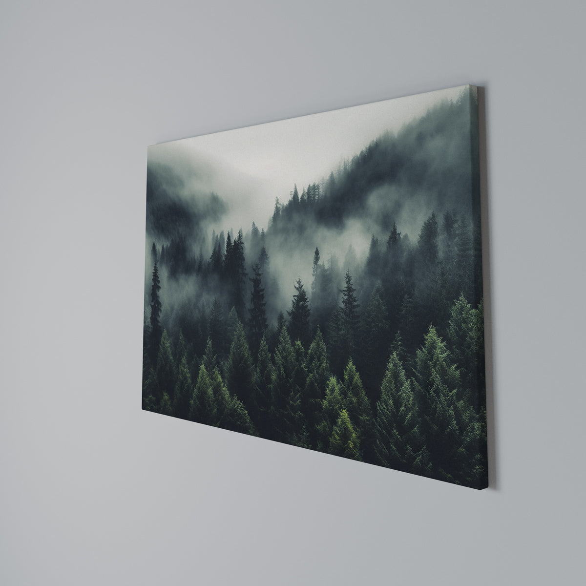 MYSTICAL FOREST WHISPERS Horizontal Canvas Print
