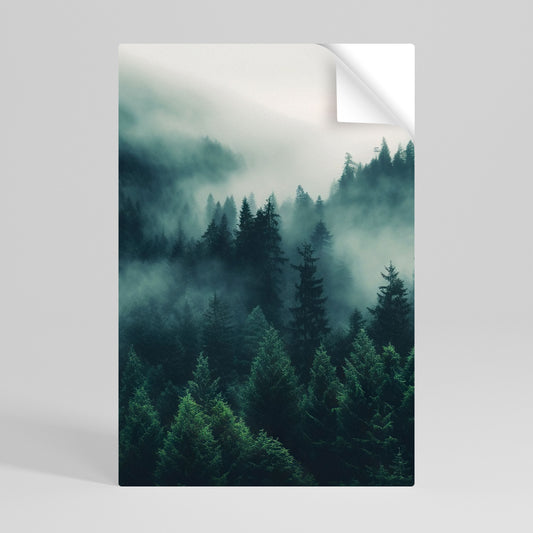 MYSTICAL FOREST WHISPERS Αυτοκόλλητη Αφίσα κάθετη