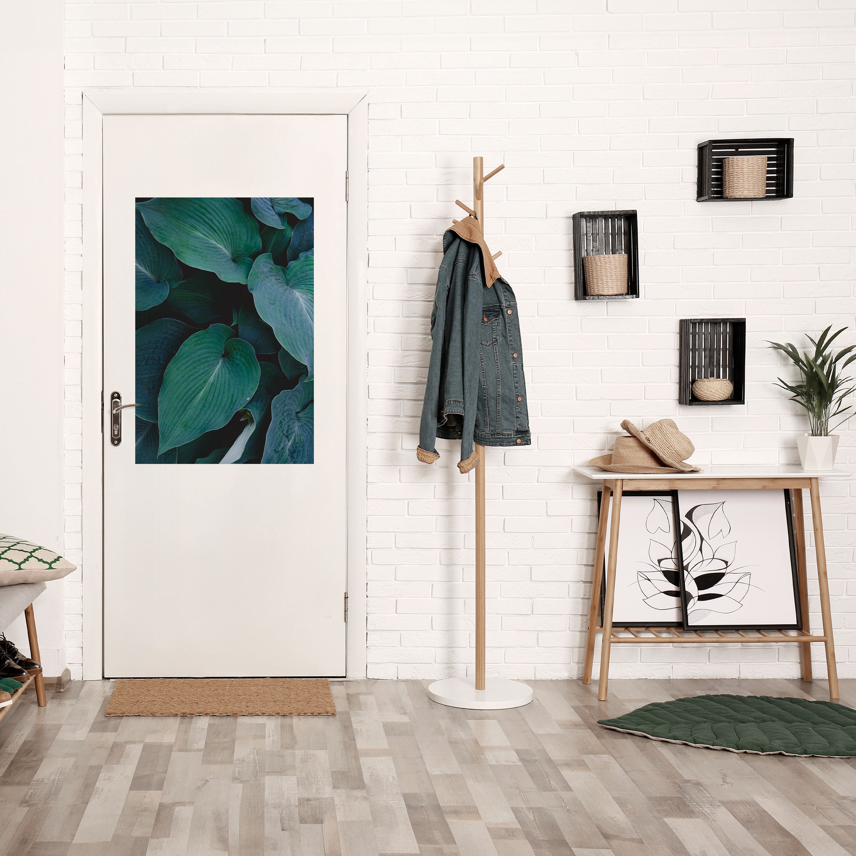 ENCHANTED FOLIAGE DANCE Peel and Stick Vertical Poster