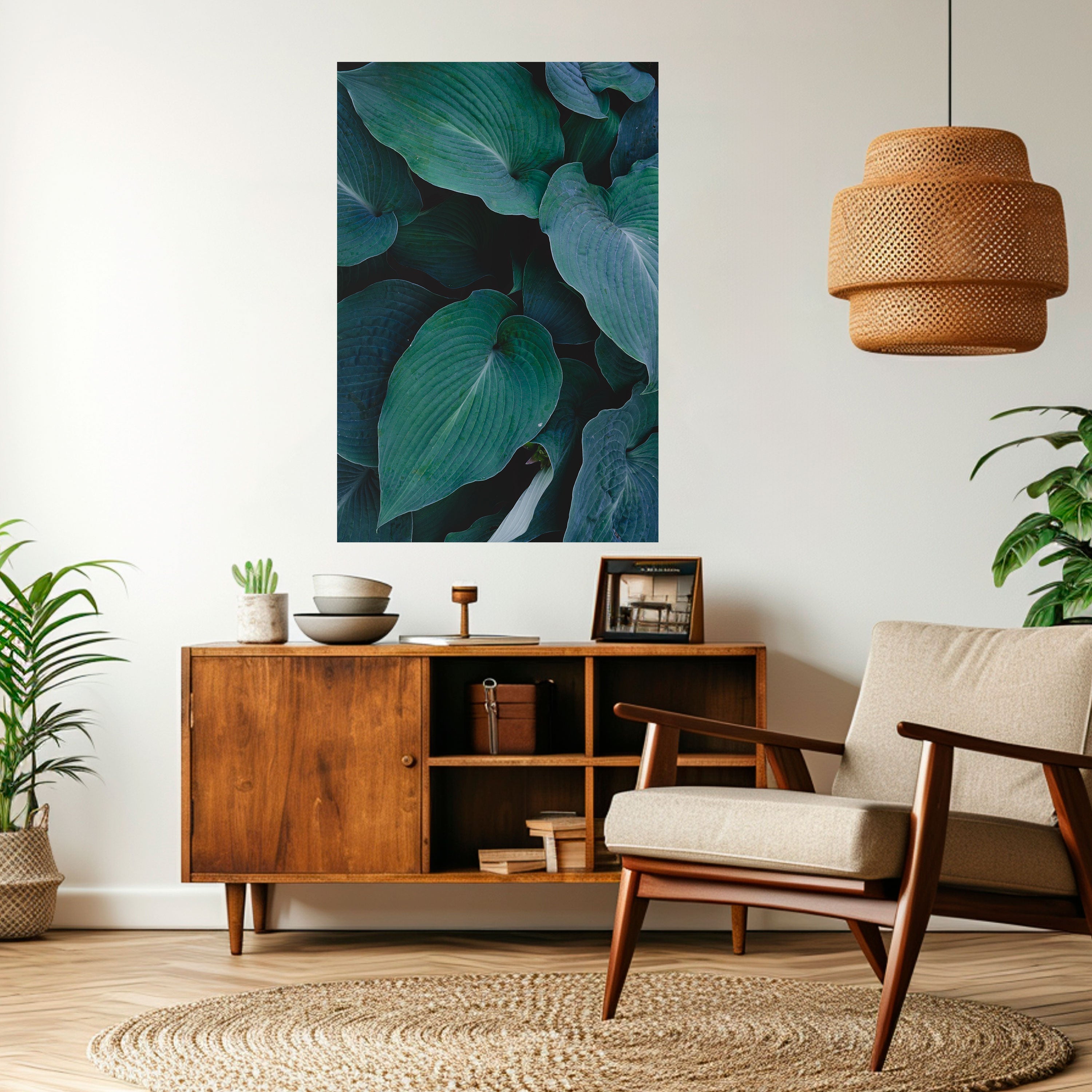 ENCHANTED FOLIAGE DANCE Peel and Stick Vertical Poster