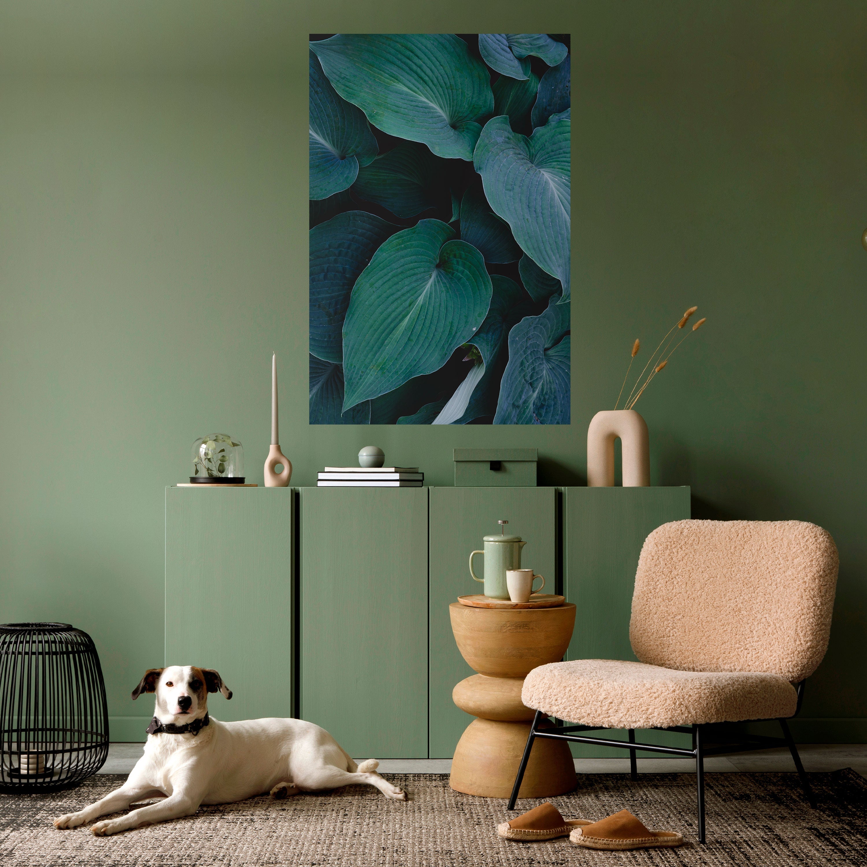 ENCHANTED FOLIAGE DANCE Peel and Stick Vertical Poster