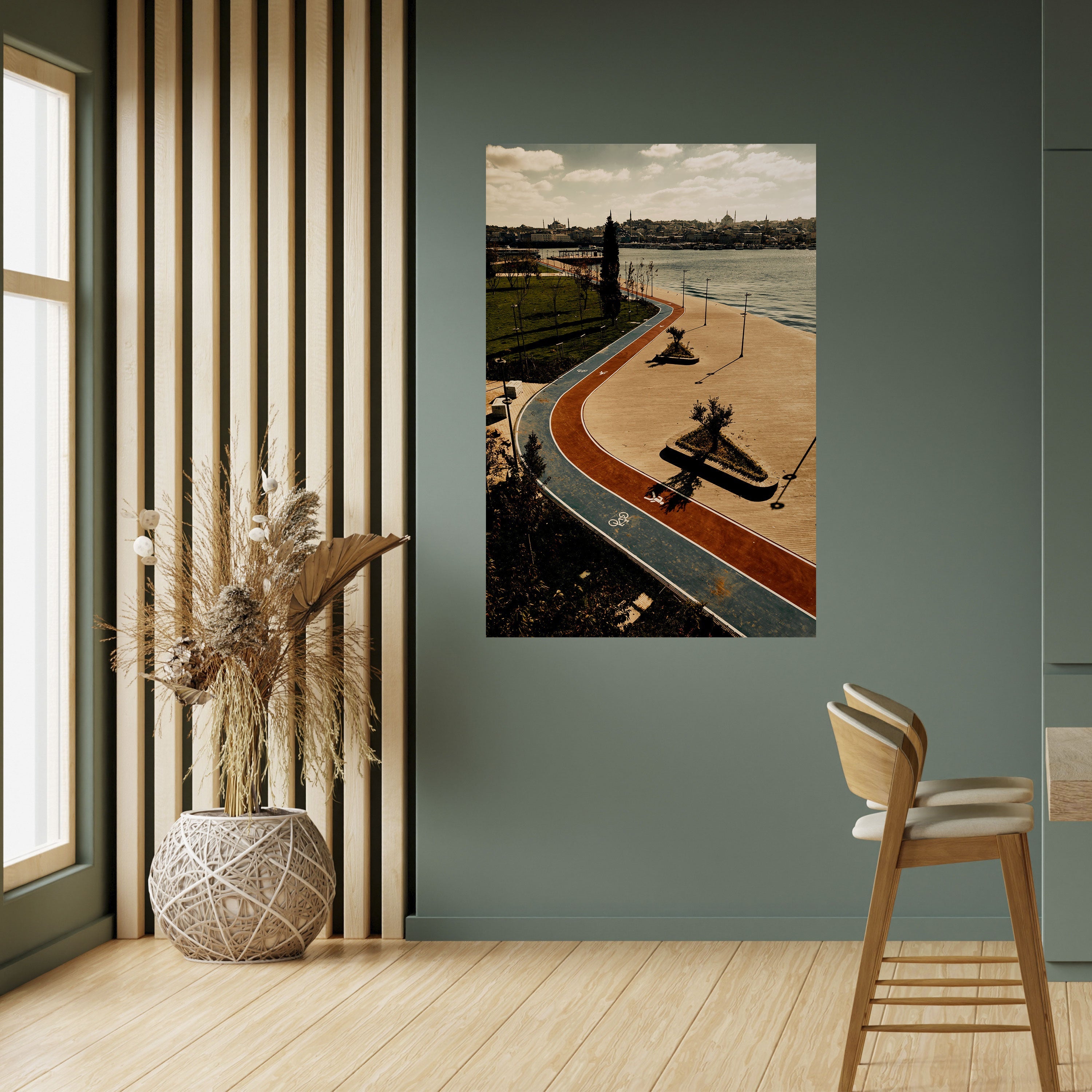 COLORS OF EXPLORATION Peel and Stick Vertical Poster