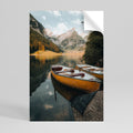 TRANQUIL LAKE JOURNEY Peel and Stick Vertical Poster