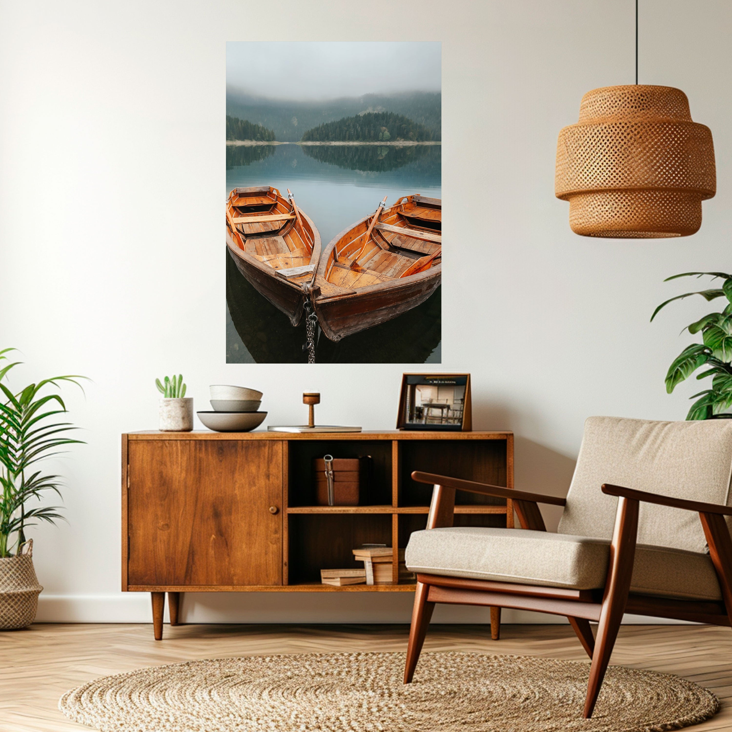 Αφίσα Harmony of Boats με δυνατότητα αφαίρεσης και κολλήματος