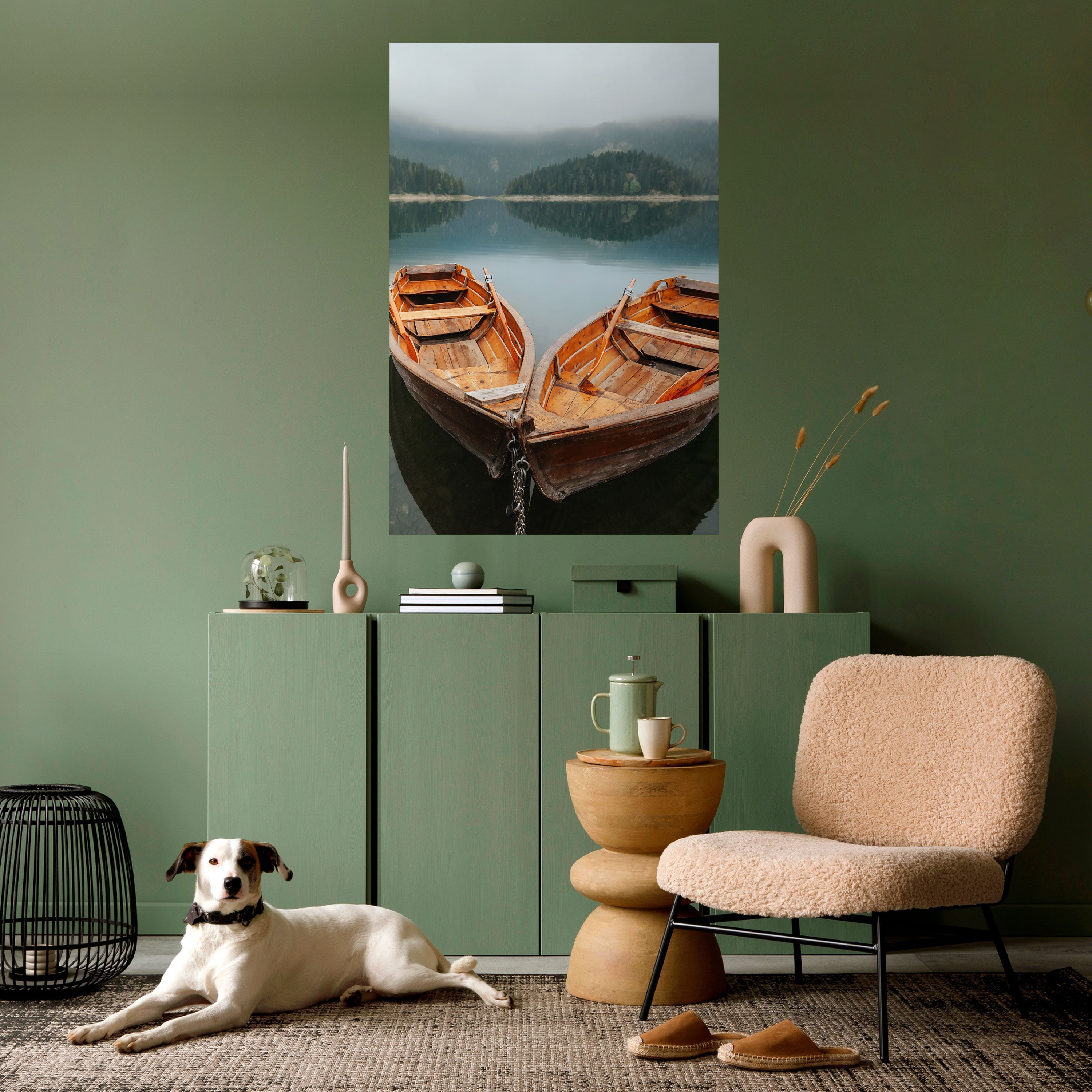 Αφίσα Harmony of Boats με δυνατότητα αφαίρεσης και κολλήματος