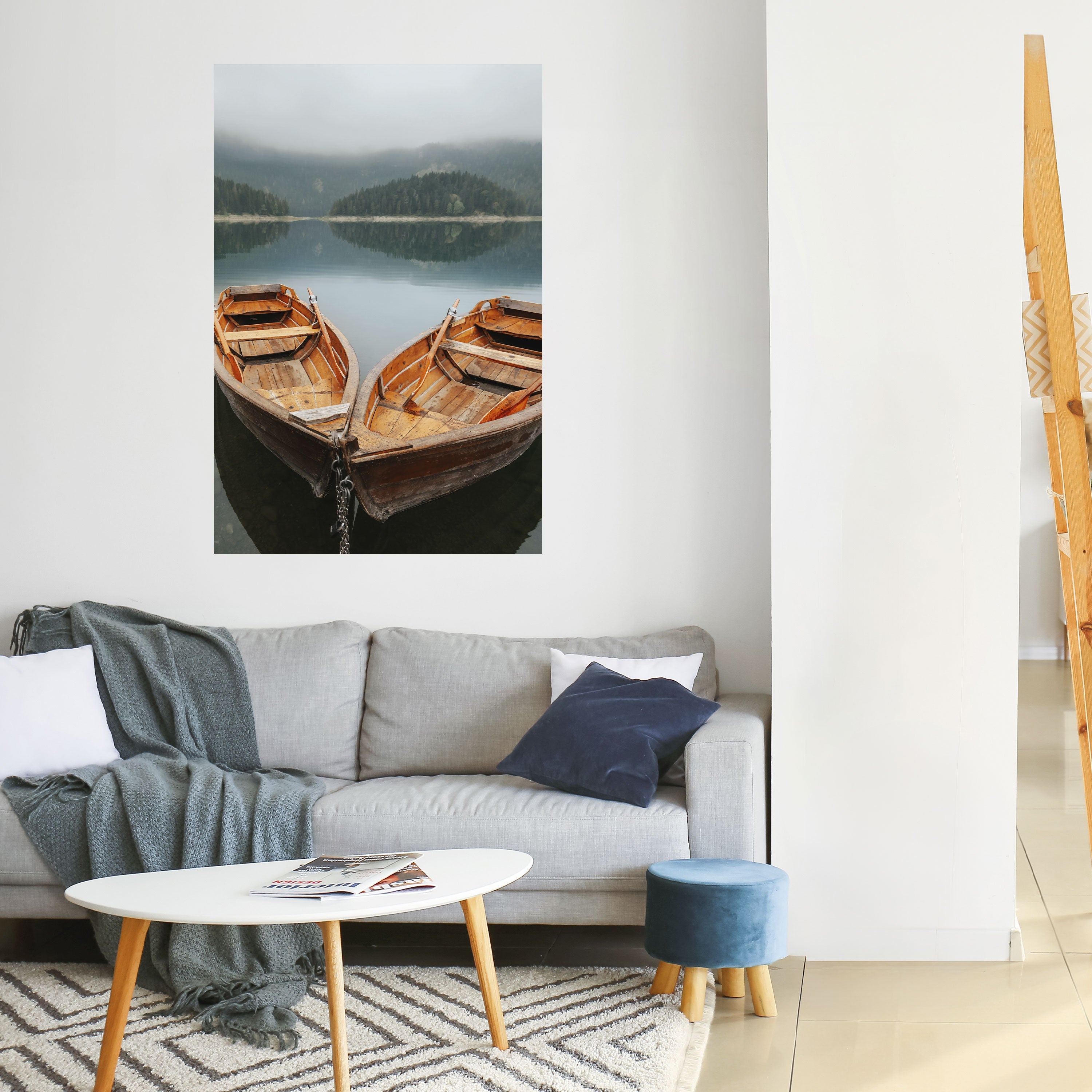 Αφίσα Harmony of Boats με δυνατότητα αφαίρεσης και κολλήματος