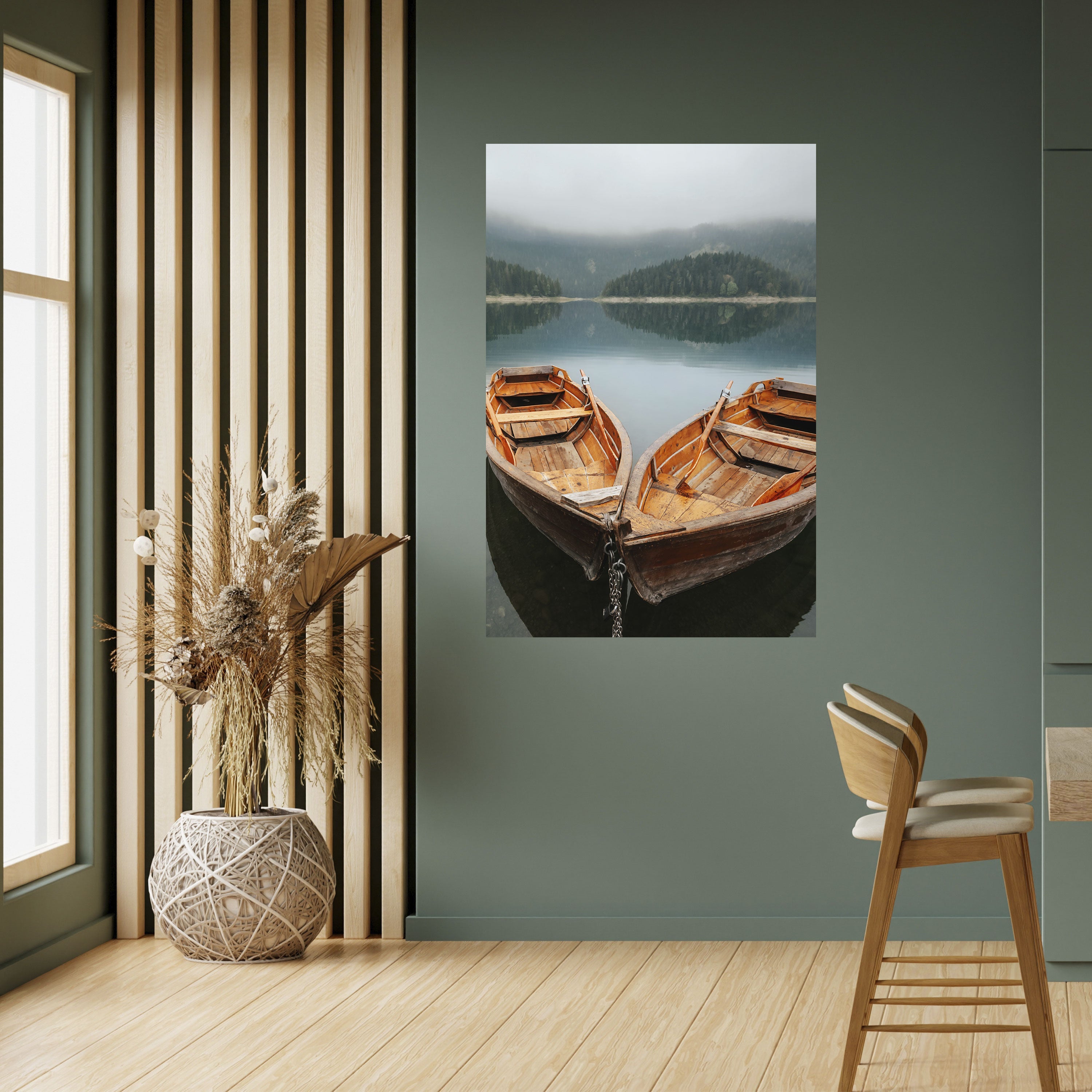 Αφίσα Harmony of Boats με δυνατότητα αφαίρεσης και κολλήματος
