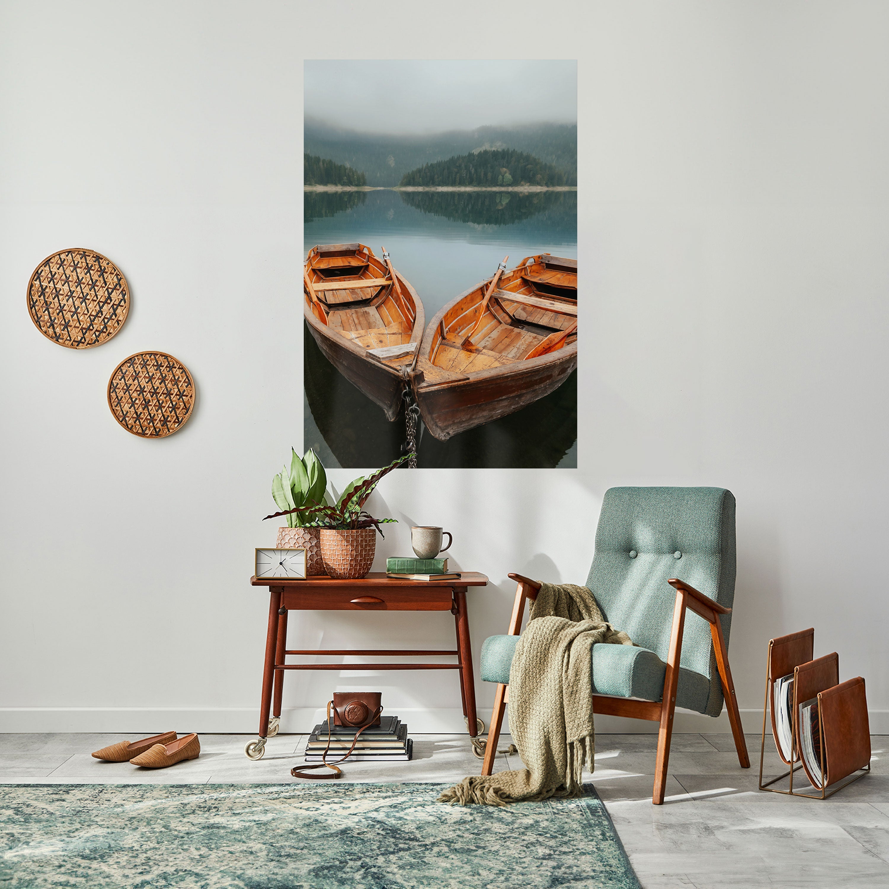 Αφίσα Harmony of Boats με δυνατότητα αφαίρεσης και κολλήματος