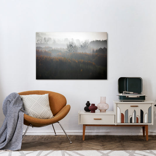 AUTUMNAL HAZE Horizontal Canvas Print