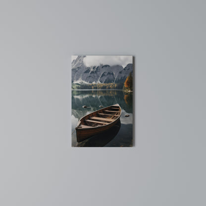 MOUNTAINSIDE REFLECTIONS Κατακόρυφος Πίνακας σε Καμβά