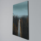 SERENE ROADWAY ESCAPE Vertical Canvas Print