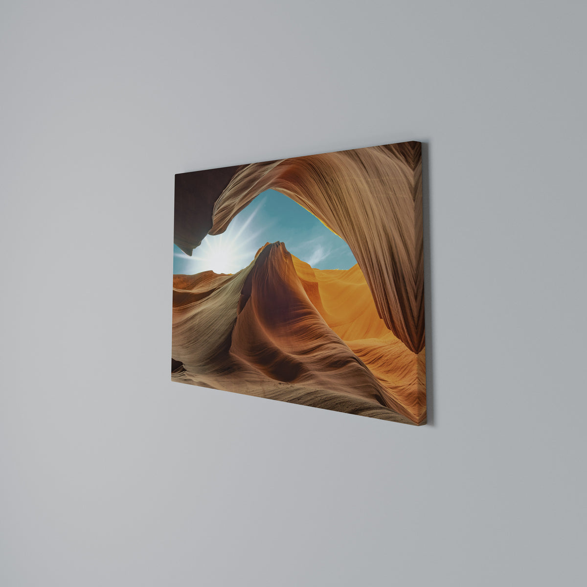THE CANYON'S WHISPER Horizontal Canvas Print