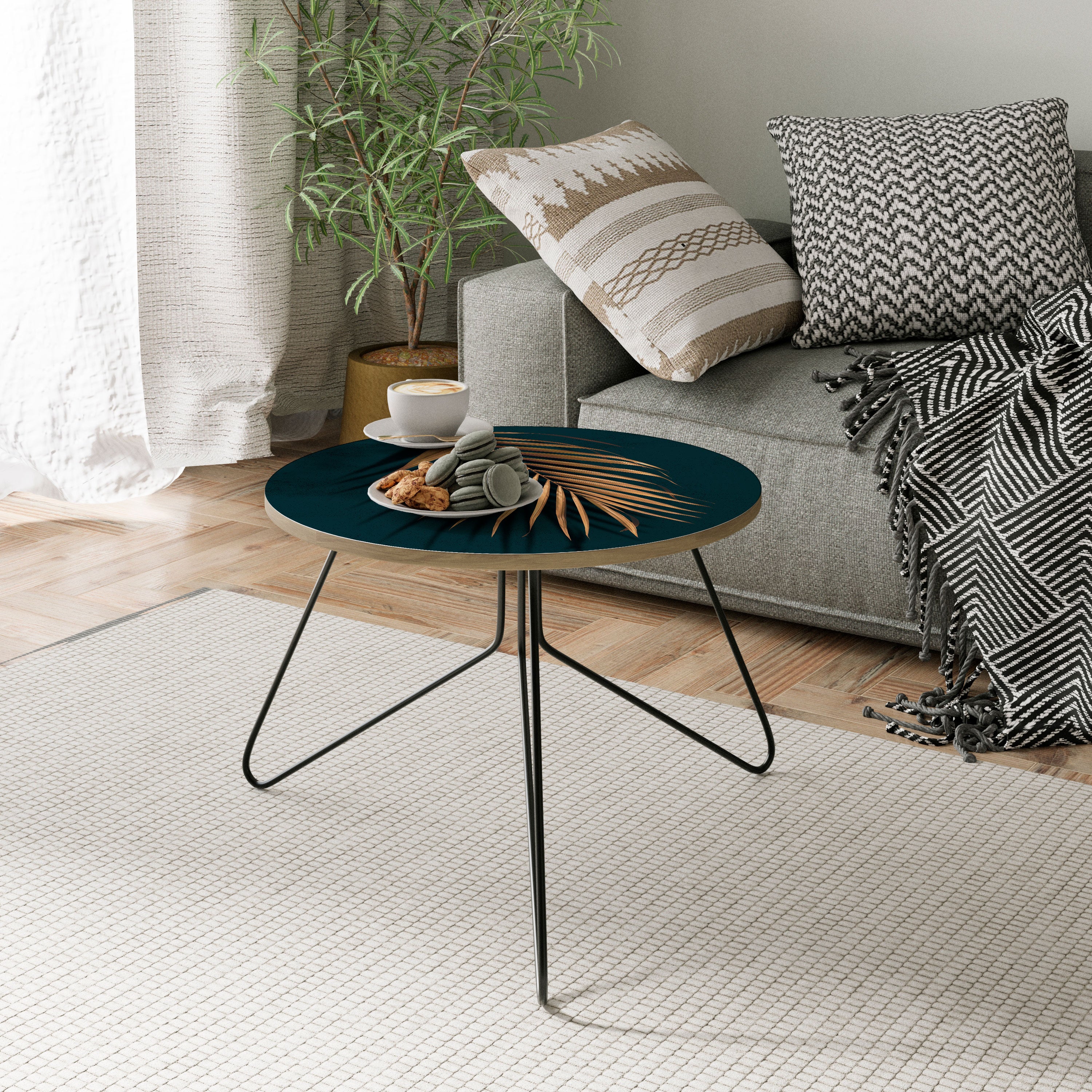 GOLDEN PALM WHISPERS Coffee Table