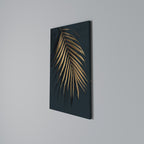 GOLDEN PALM WHISPERS Κατακόρυφος Πίνακας σε Καμβά