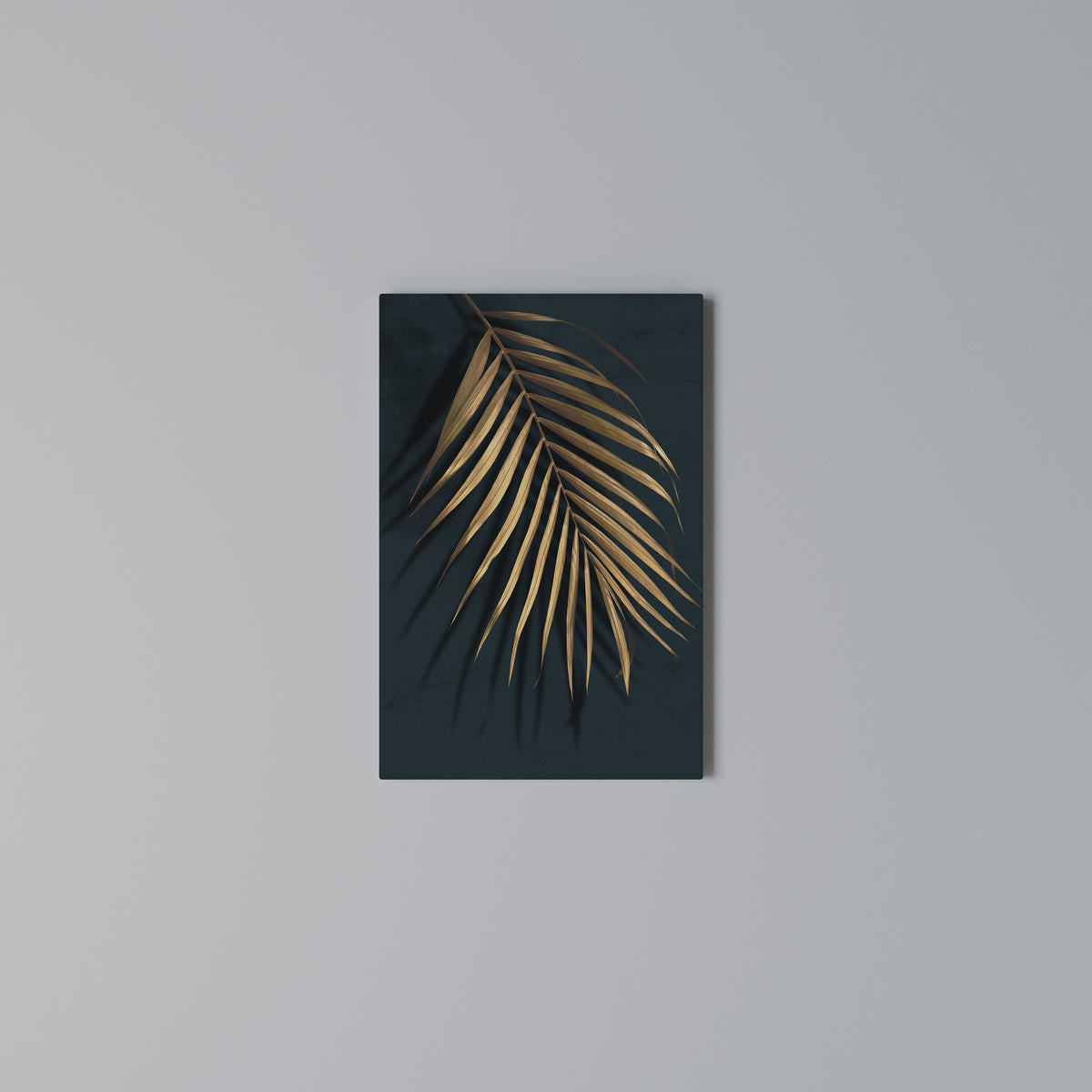 GOLDEN PALM WHISPERS Κατακόρυφος Πίνακας σε Καμβά