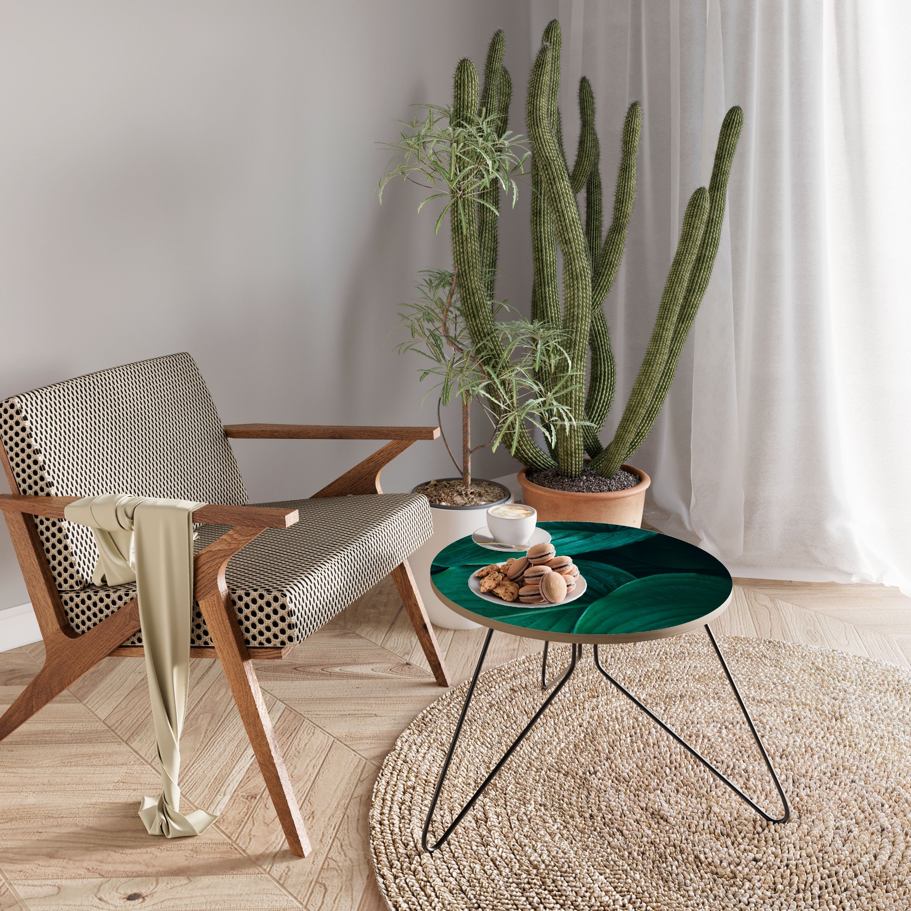 SUBTLE BOTANICAL HUES Coffee Table 60