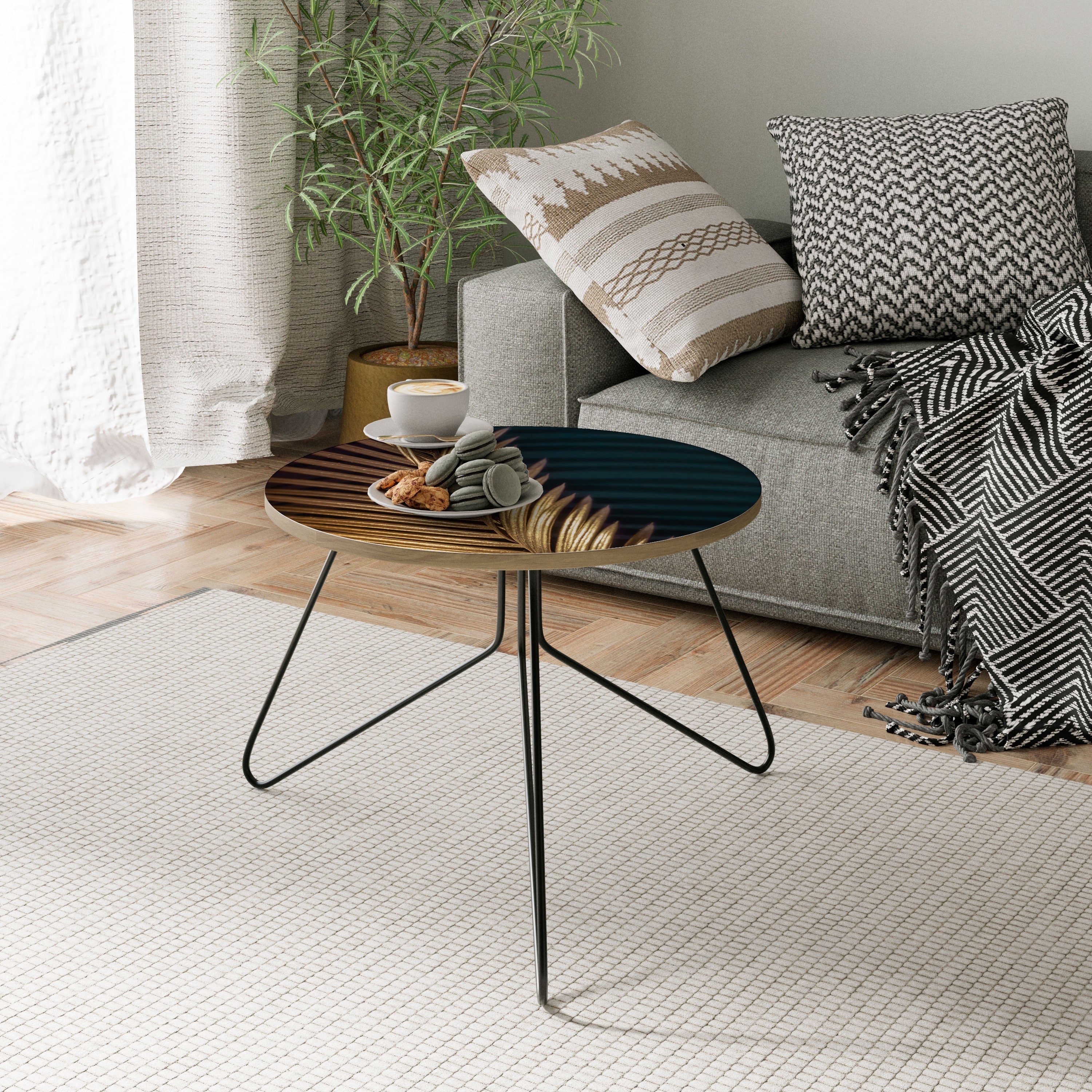 LUXE LEAF DANCE Coffee Table 60