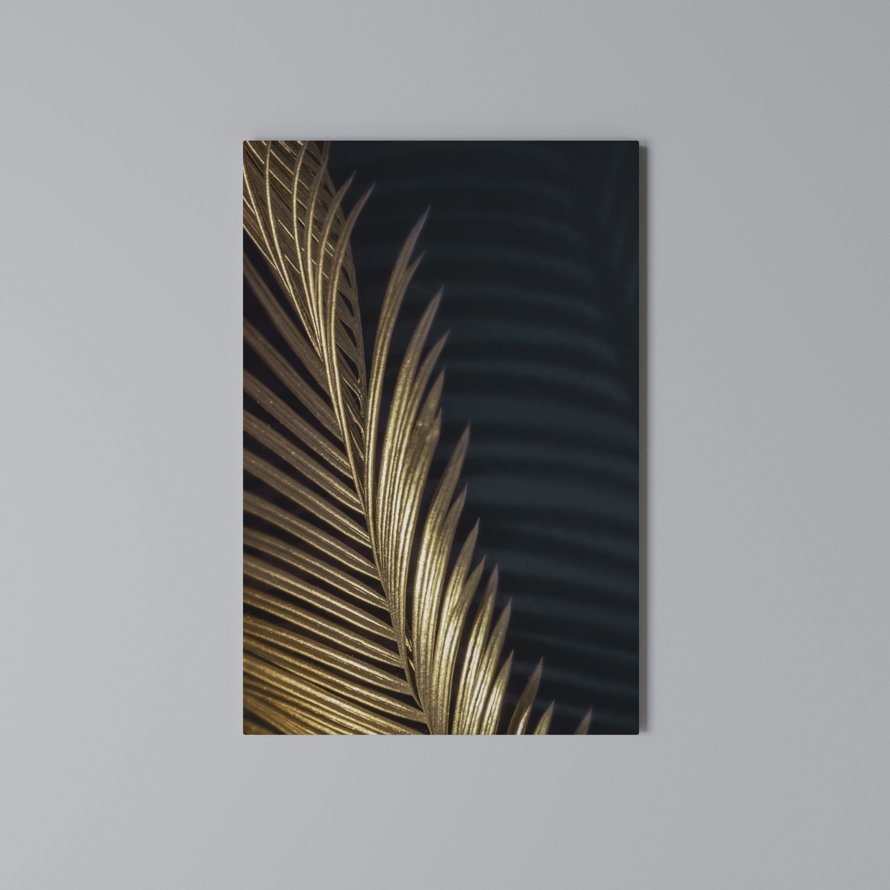 LUXE LEAF DANCE Κατακόρυφος Πίνακας σε Καμβά