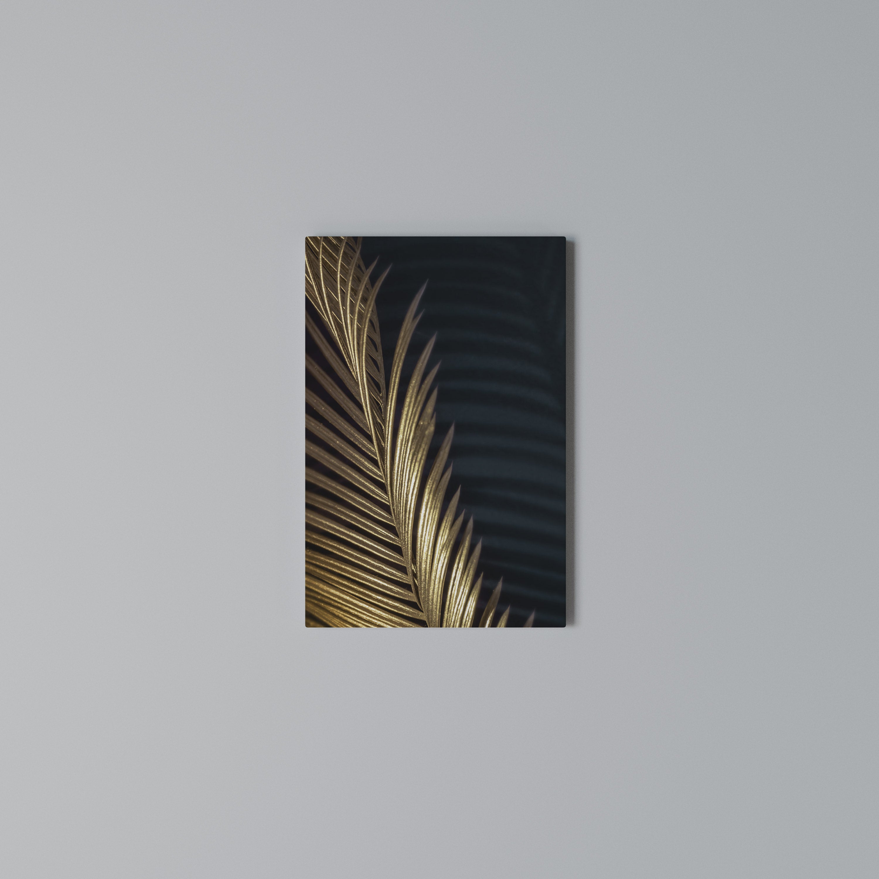 LUXE LEAF DANCE Κατακόρυφος Πίνακας σε Καμβά