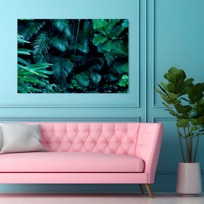 DEEP JUNGLE SERENADE Horizontal Canvas Print