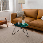 MYSTICAL GREEN WHORL Τραπεζάκι σαλονιού