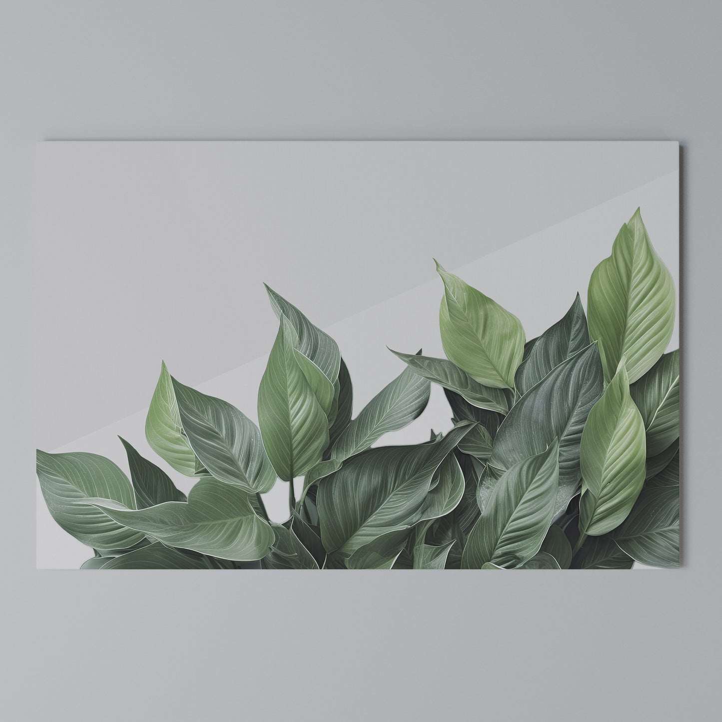 LUSH LEAFY WHIMSY Horizontal Canvas Print