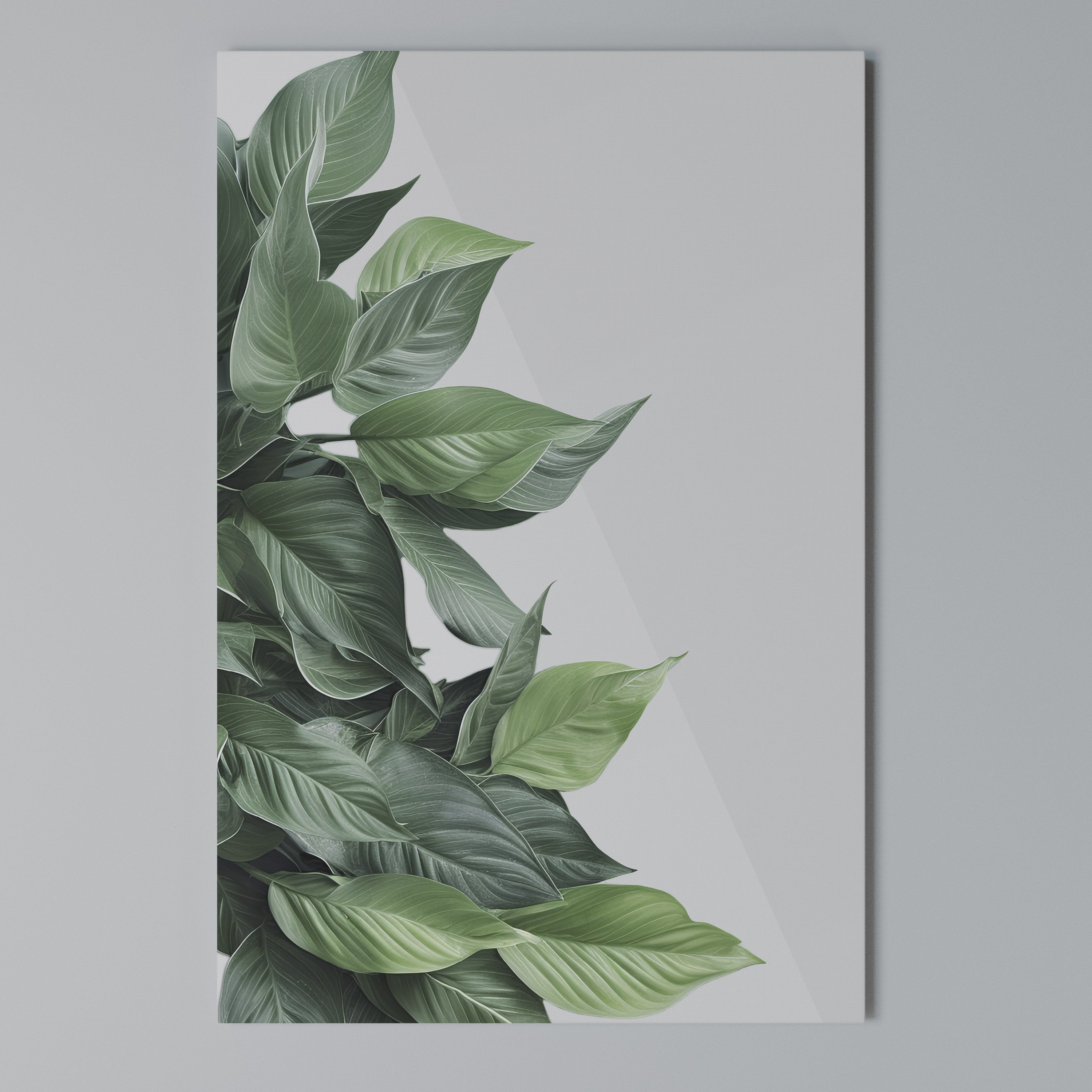 LUSH LEAFY WHIMSY Κατακόρυφος Πίνακας σε Καμβά