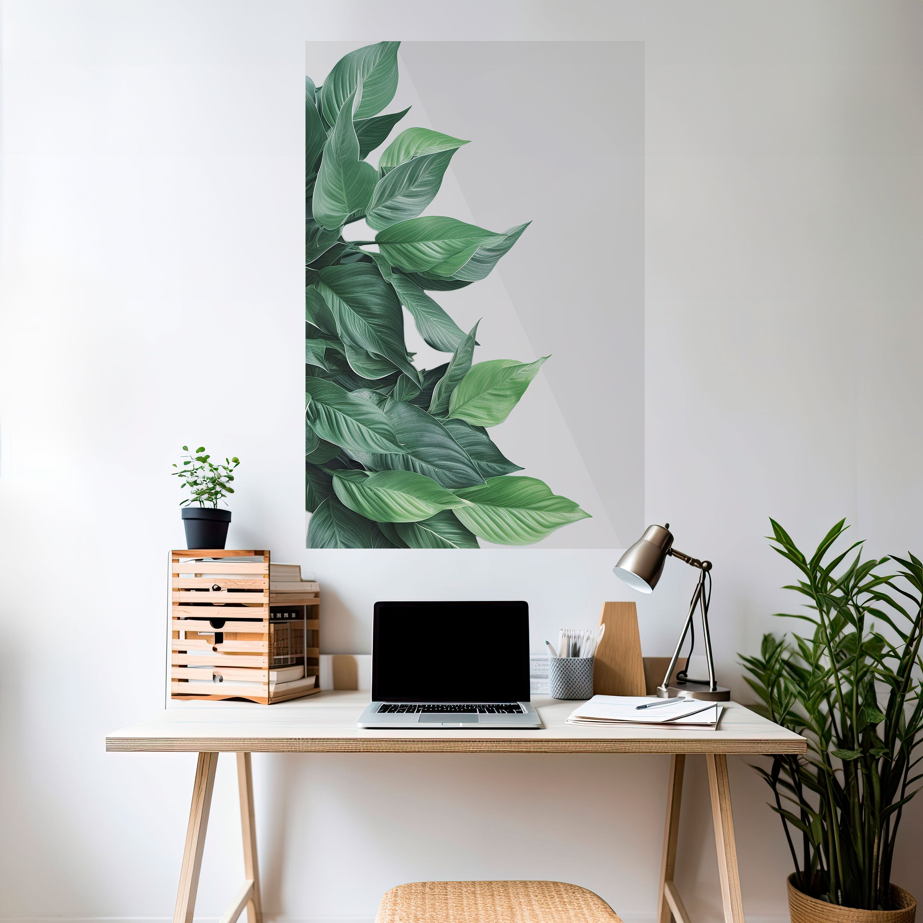 Αφίσα με κάθετο σχέδιο "Lush Leafy Whimsy"