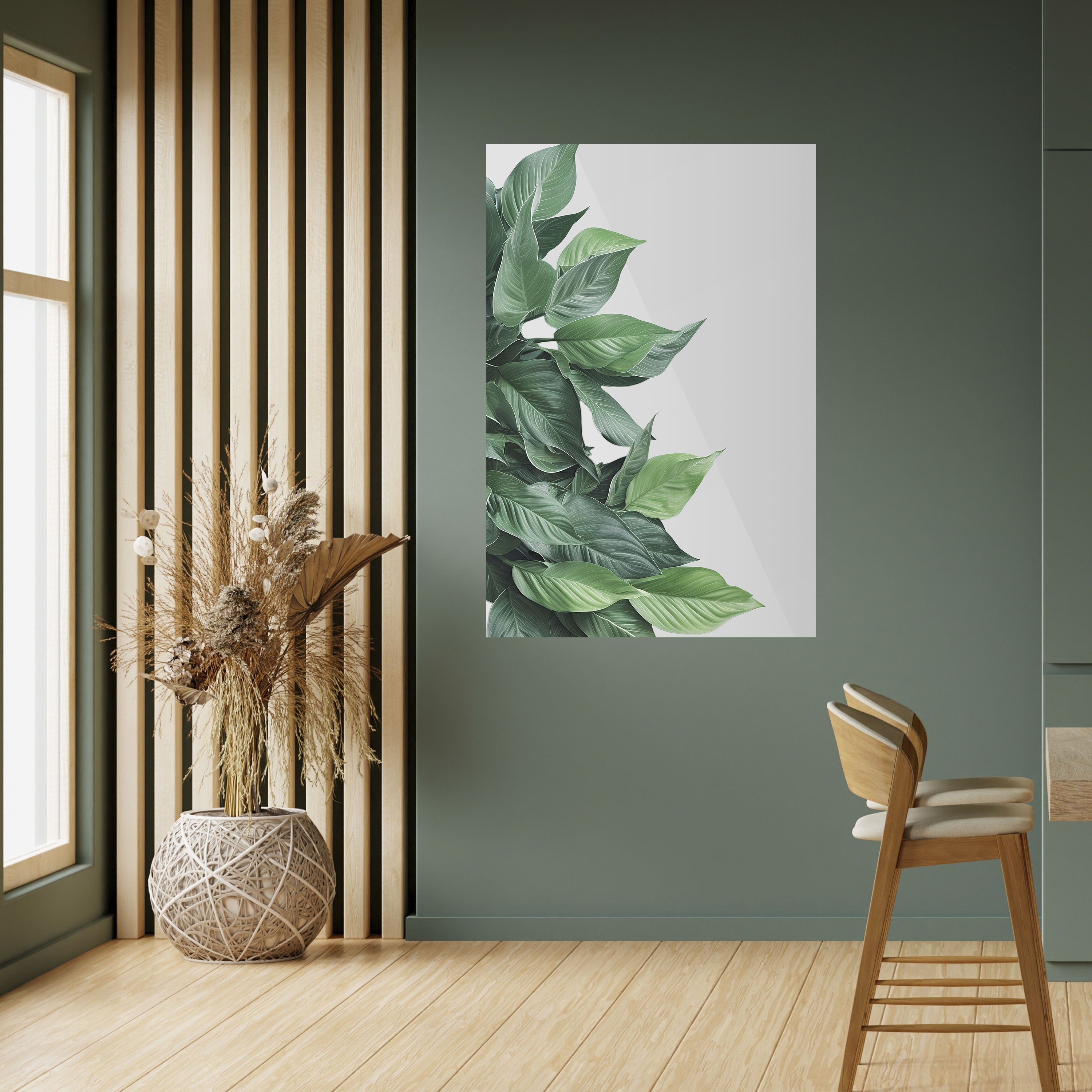 Αφίσα με κάθετο σχέδιο "Lush Leafy Whimsy"