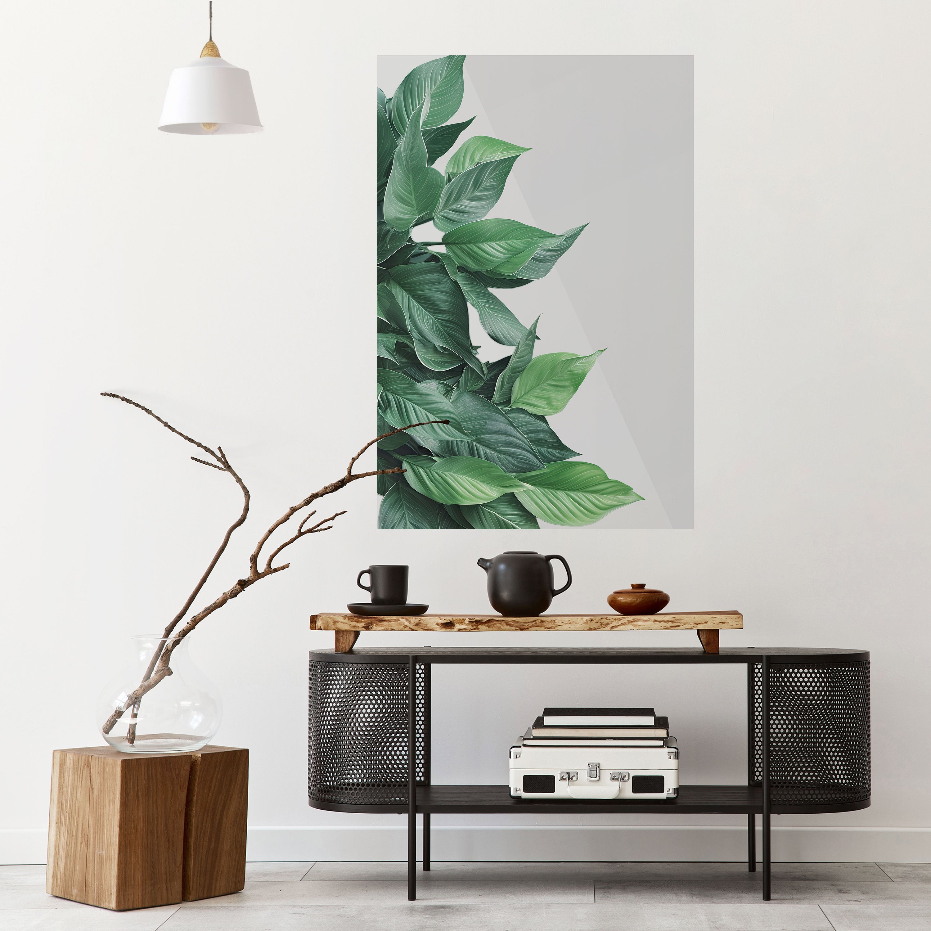 Αφίσα με κάθετο σχέδιο "Lush Leafy Whimsy"