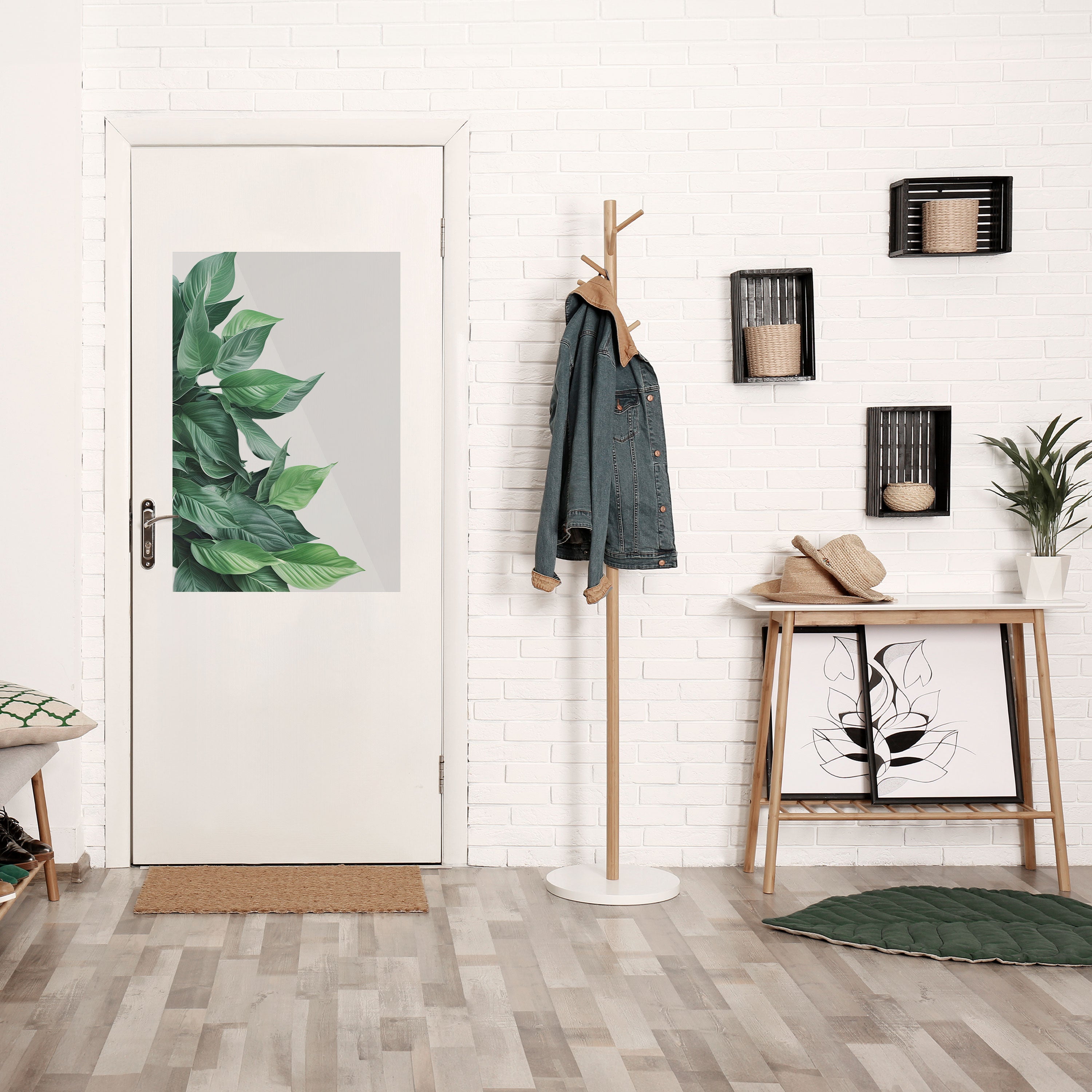 Αφίσα με κάθετο σχέδιο "Lush Leafy Whimsy"