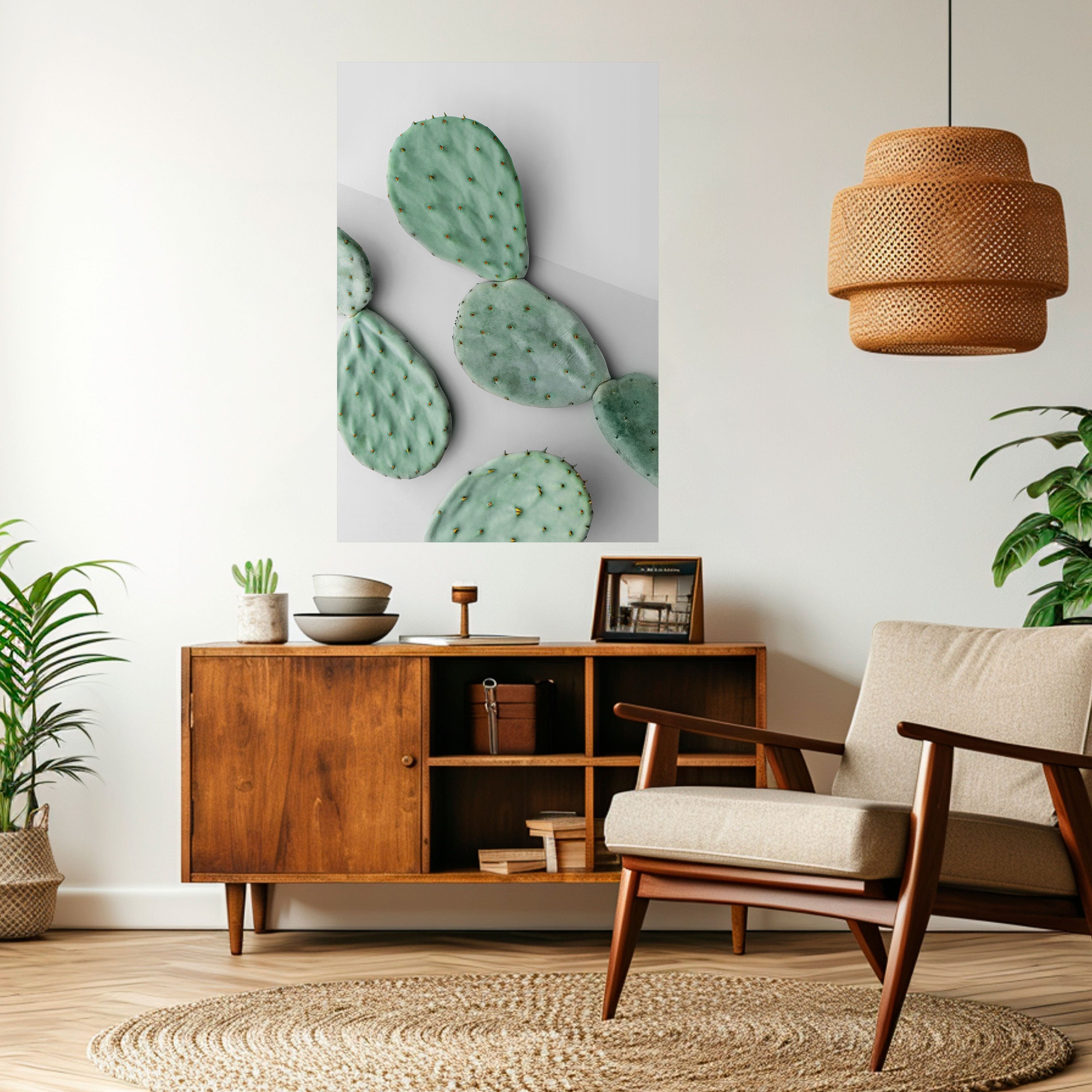 Αφίσα CACTUS DREAMSCAPE με κάθετη κόλλα και κολλήματα