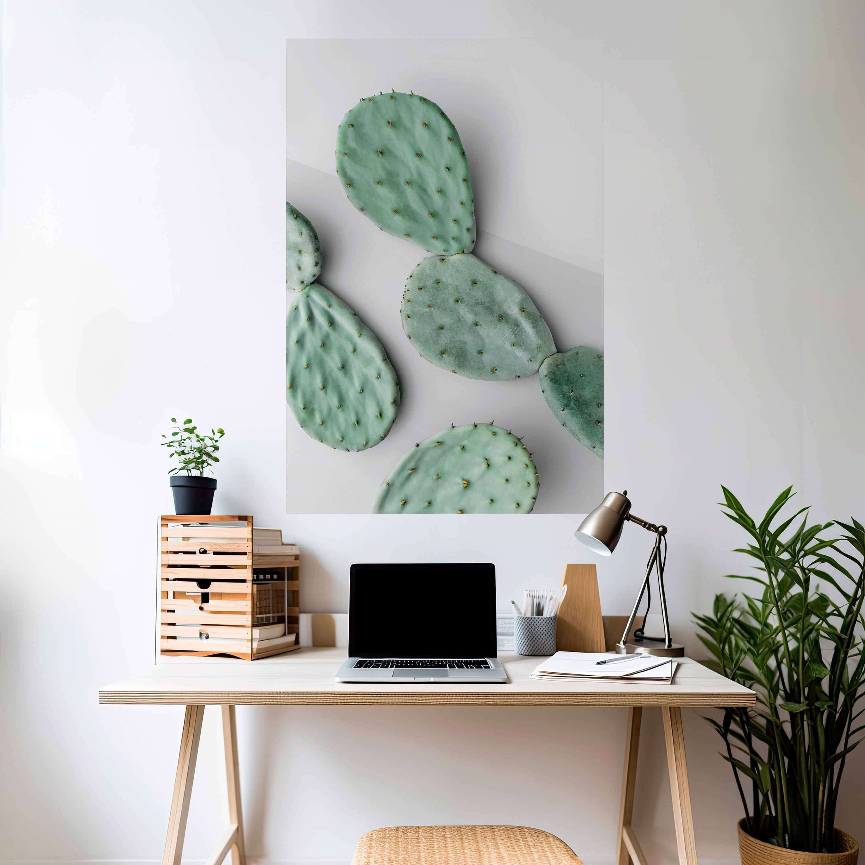 Αφίσα CACTUS DREAMSCAPE με κάθετη κόλλα και κολλήματα