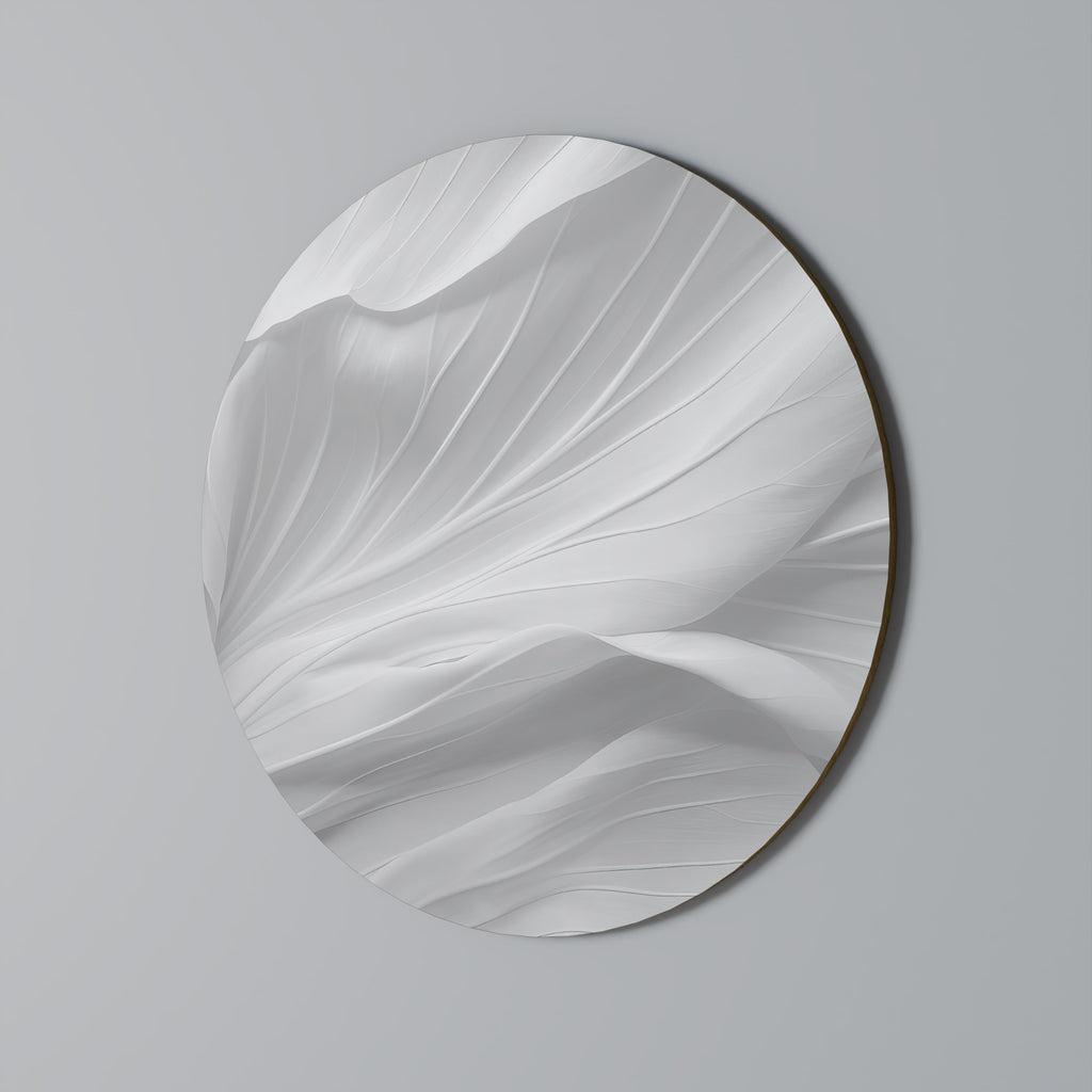 SILKEN SERENITY Στρογγυλή Τέχνη Τοίχου