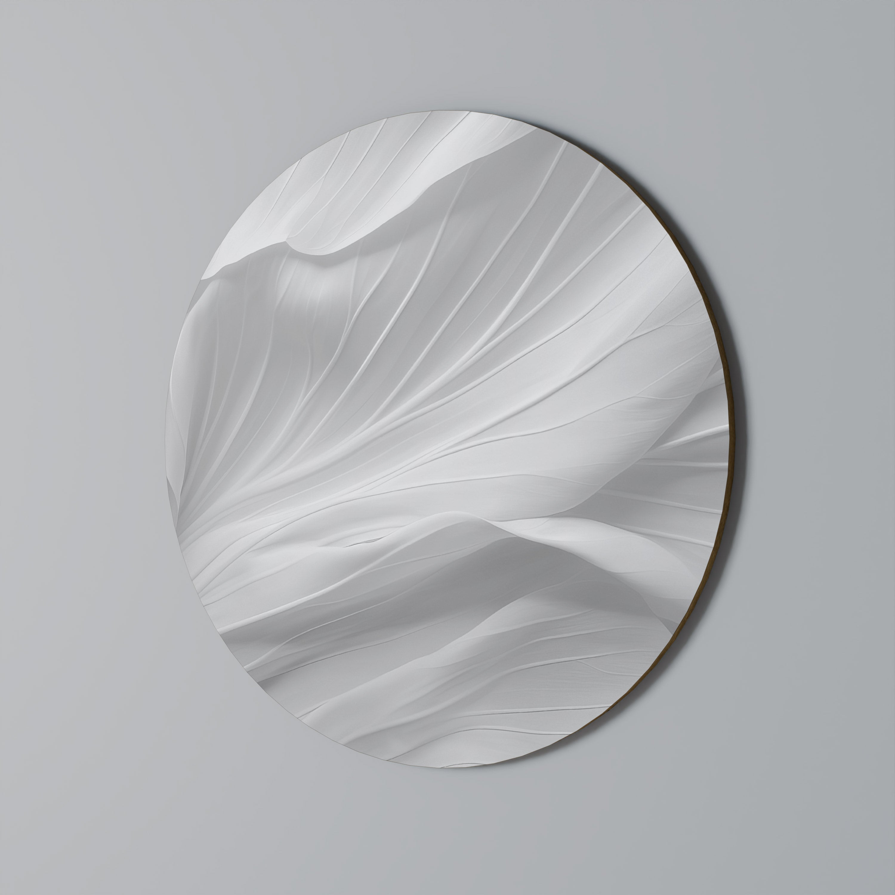 SILKEN SERENITY Στρογγυλή Τέχνη Τοίχου