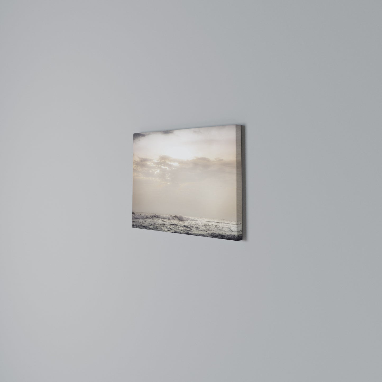 WHISPERS OF WAVE Horizontal Canvas Print