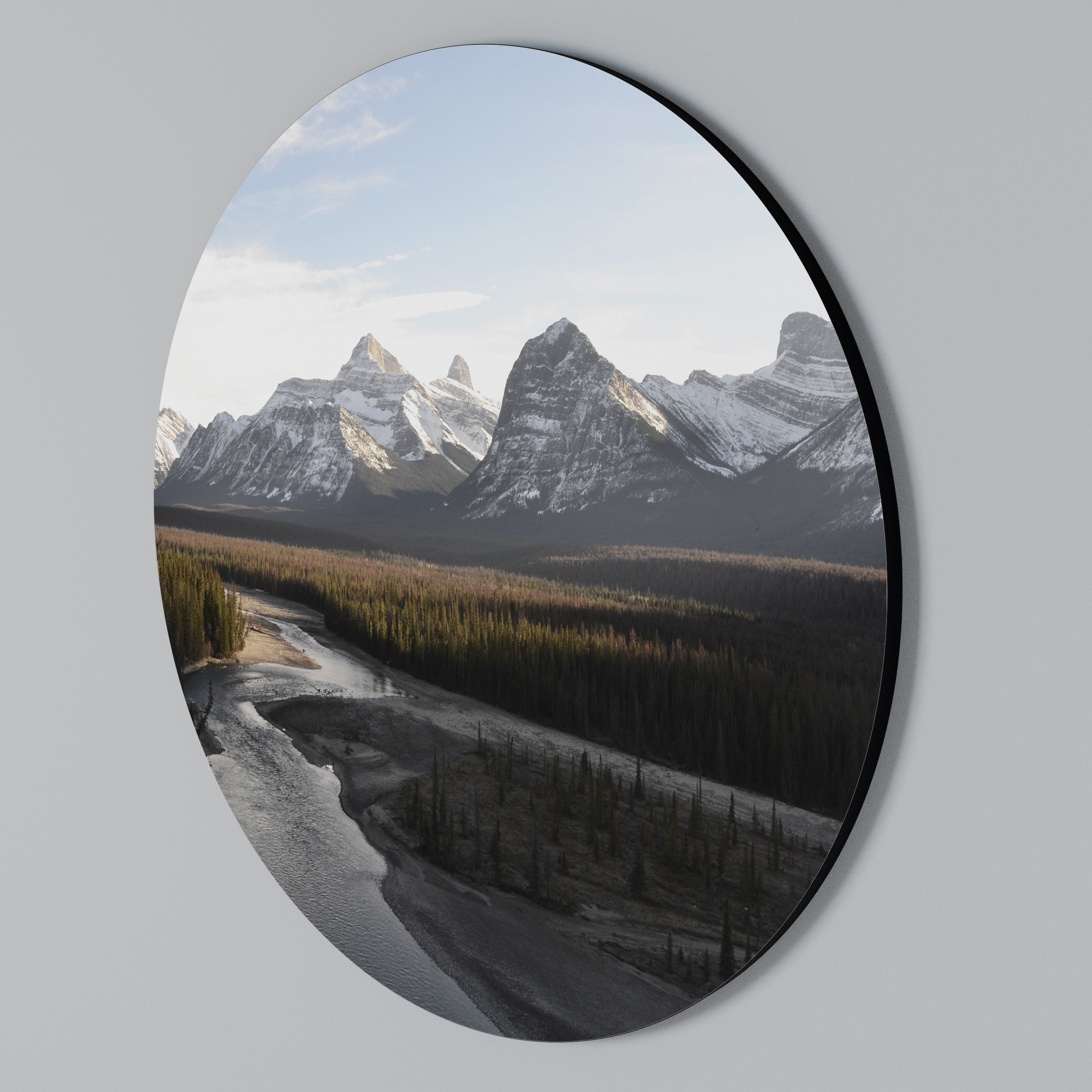 ECHOES OF NATURE'S SPLENDOR Στρογγυλός πίνακας ζωγραφικής