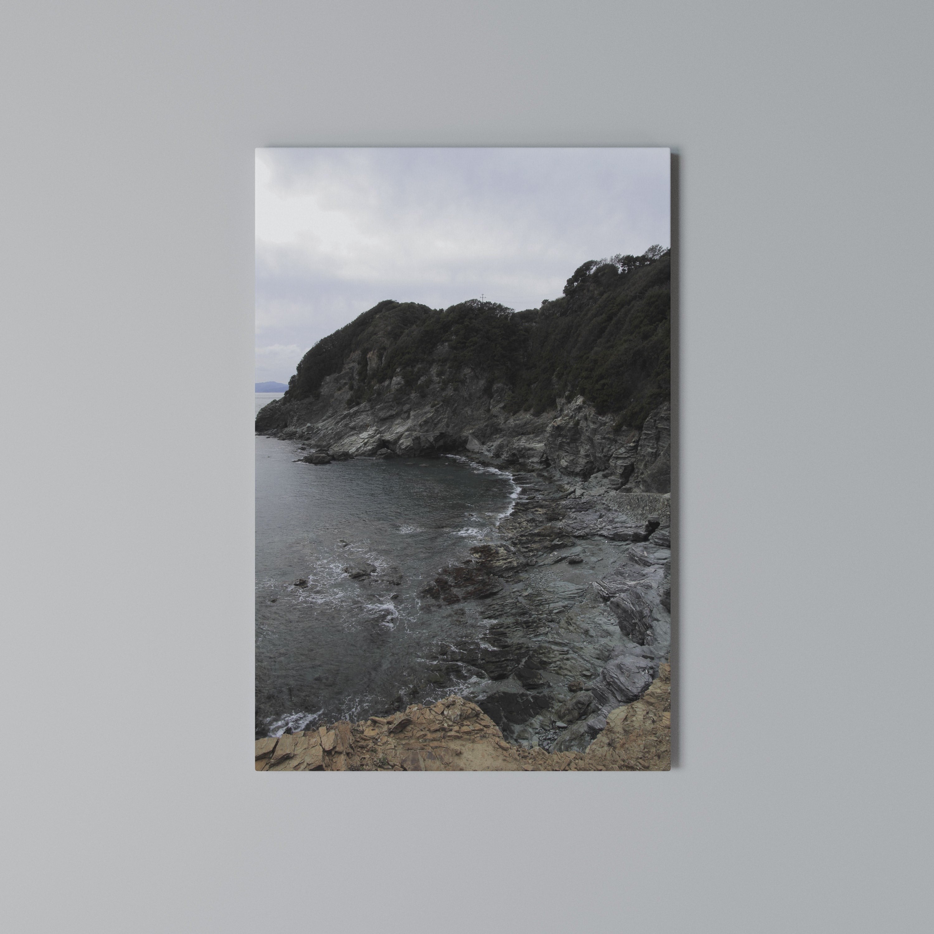 STONE MELODY AT SEA Κατακόρυφος Πίνακας σε Καμβά