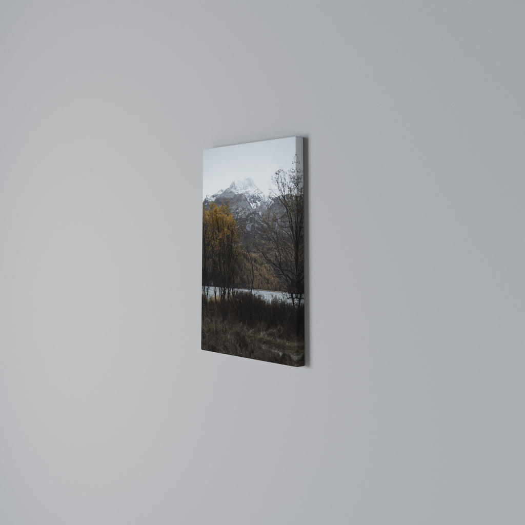 AUTUMN'S SILENT EMBRACE Vertical Canvas Print