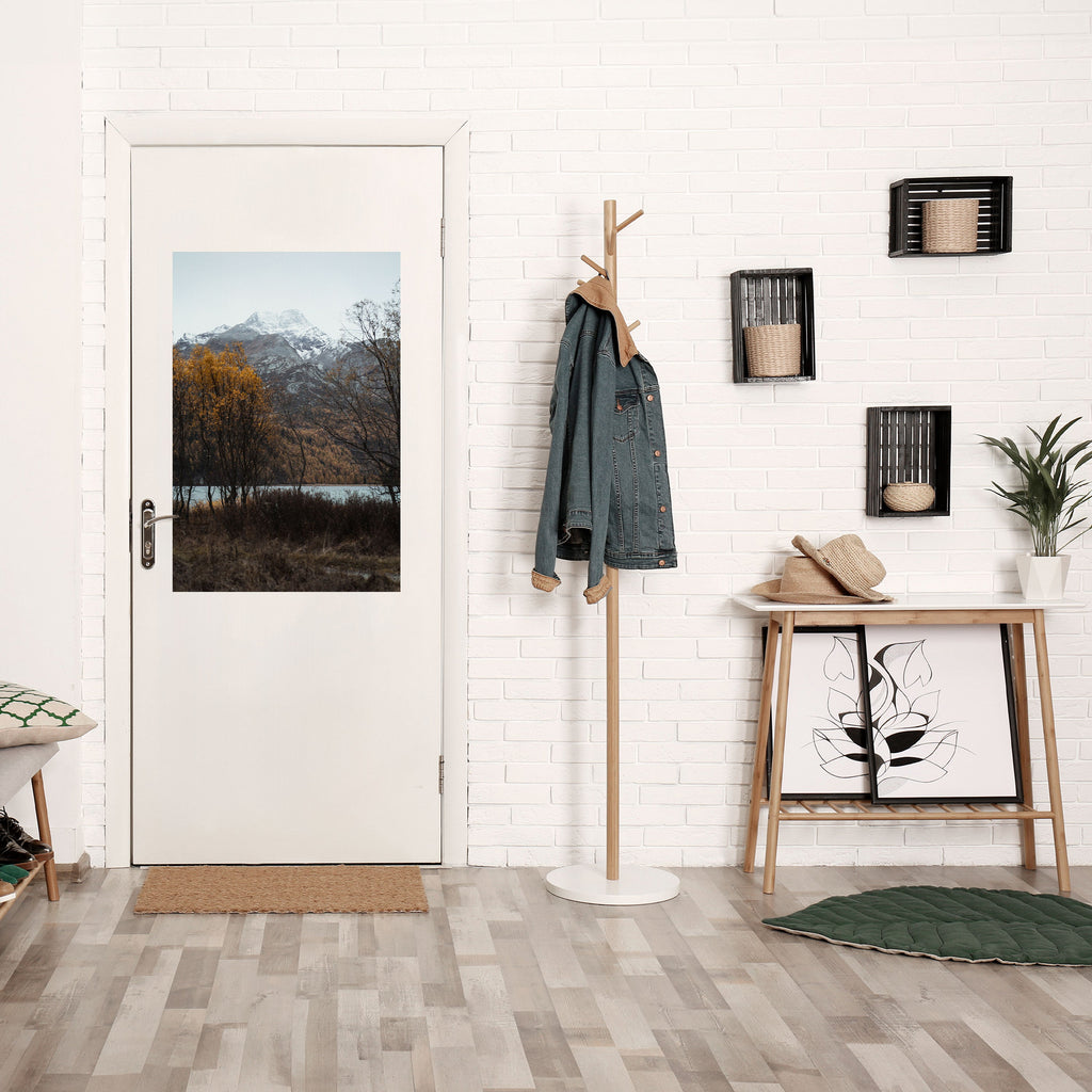 AUTUMN'S SILENT EMBRACE Peel and Stick Vertical Poster