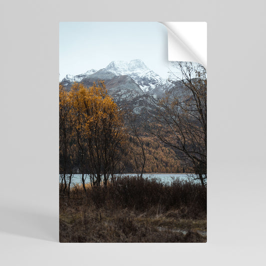 AUTUMN'S SILENT EMBRACE Αυτοκόλλητη Αφίσα κάθετη