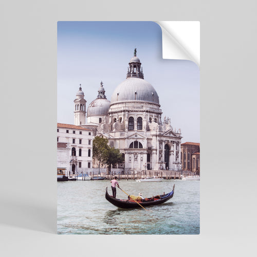 GONDOLA SERENADE Αυτοκόλλητη Αφίσα κάθετη