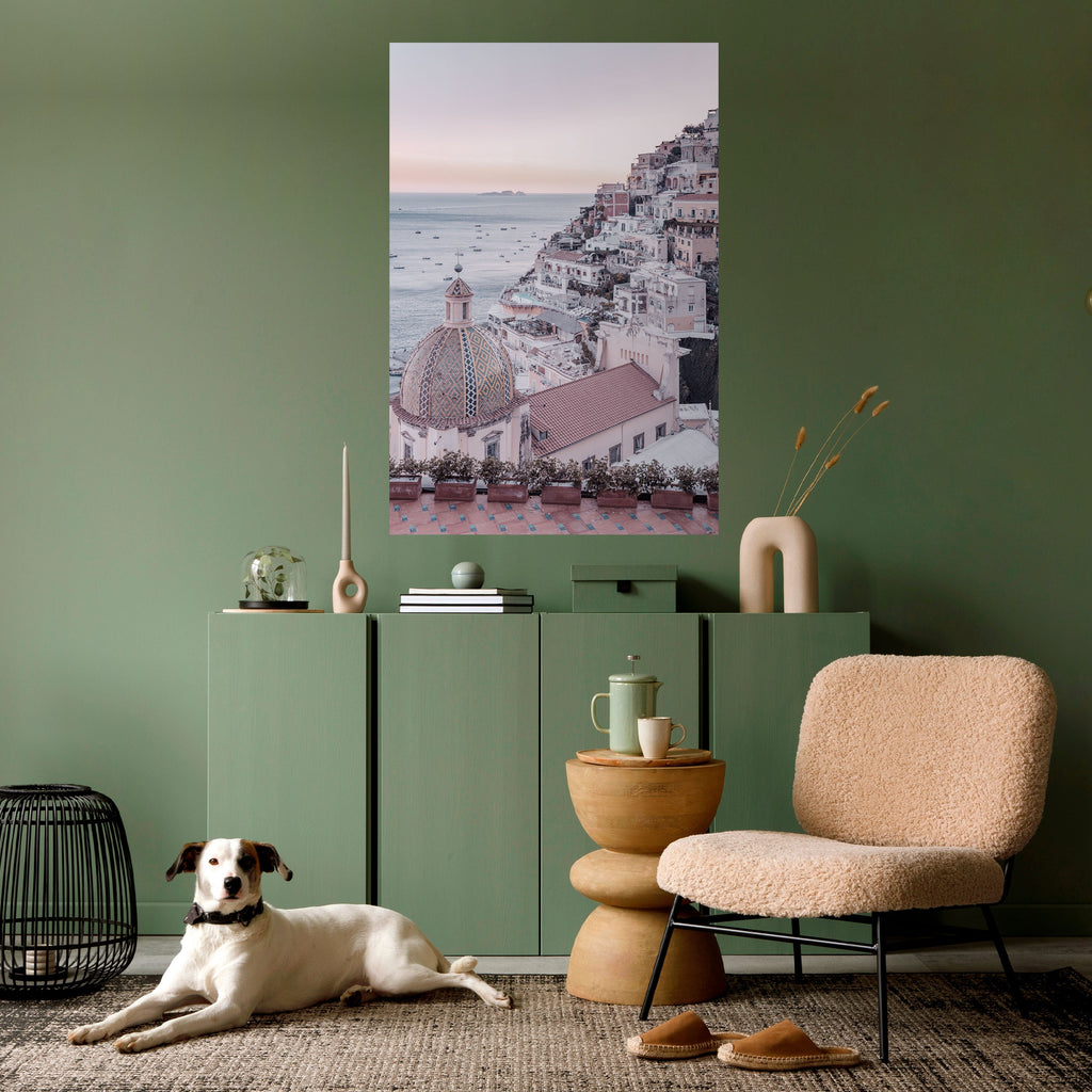 MEDITERRANEAN DREAMSCAPE Peel and Stick Vertical Poster