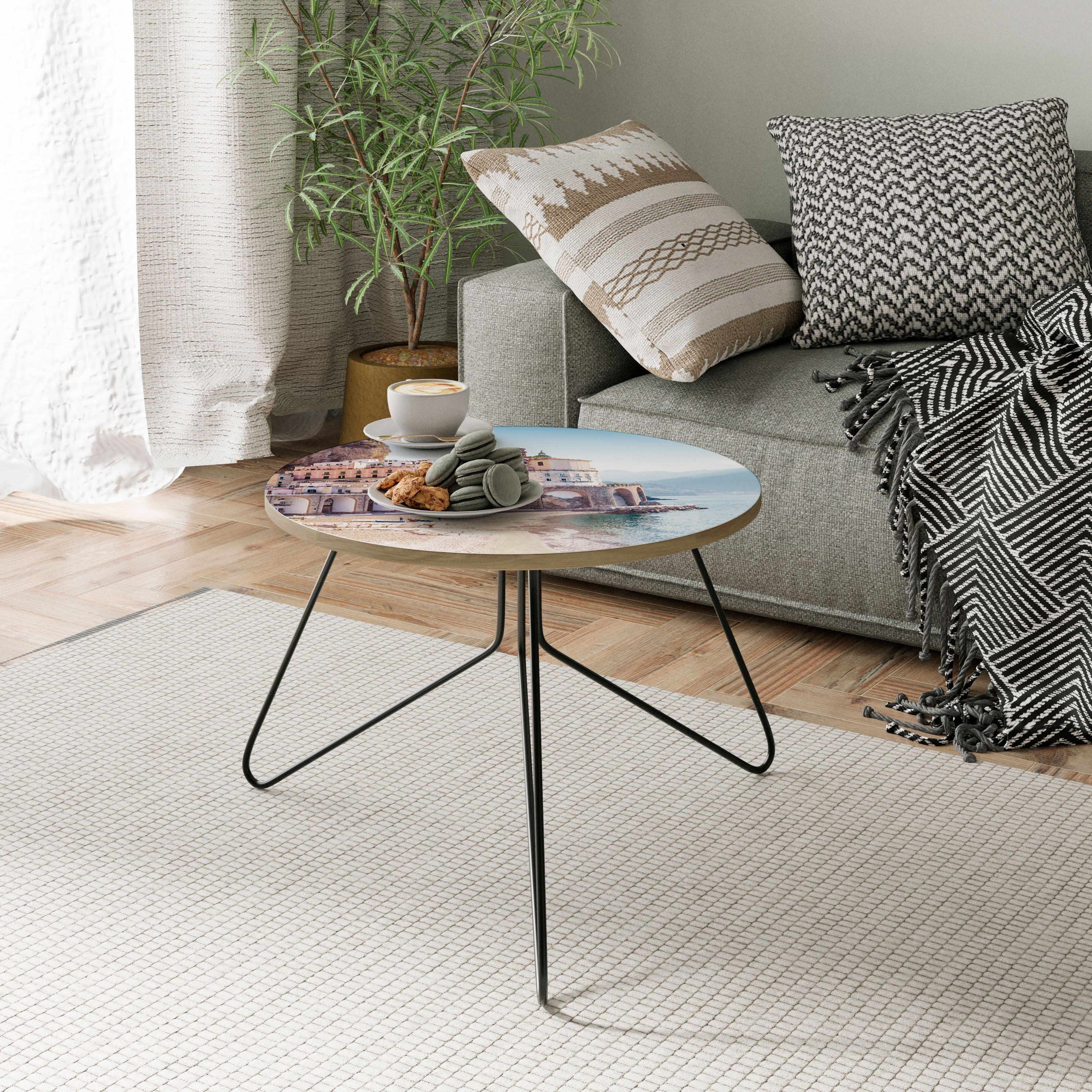 SEASIDE ARCHITECTURAL FANTASY Coffee Table 60