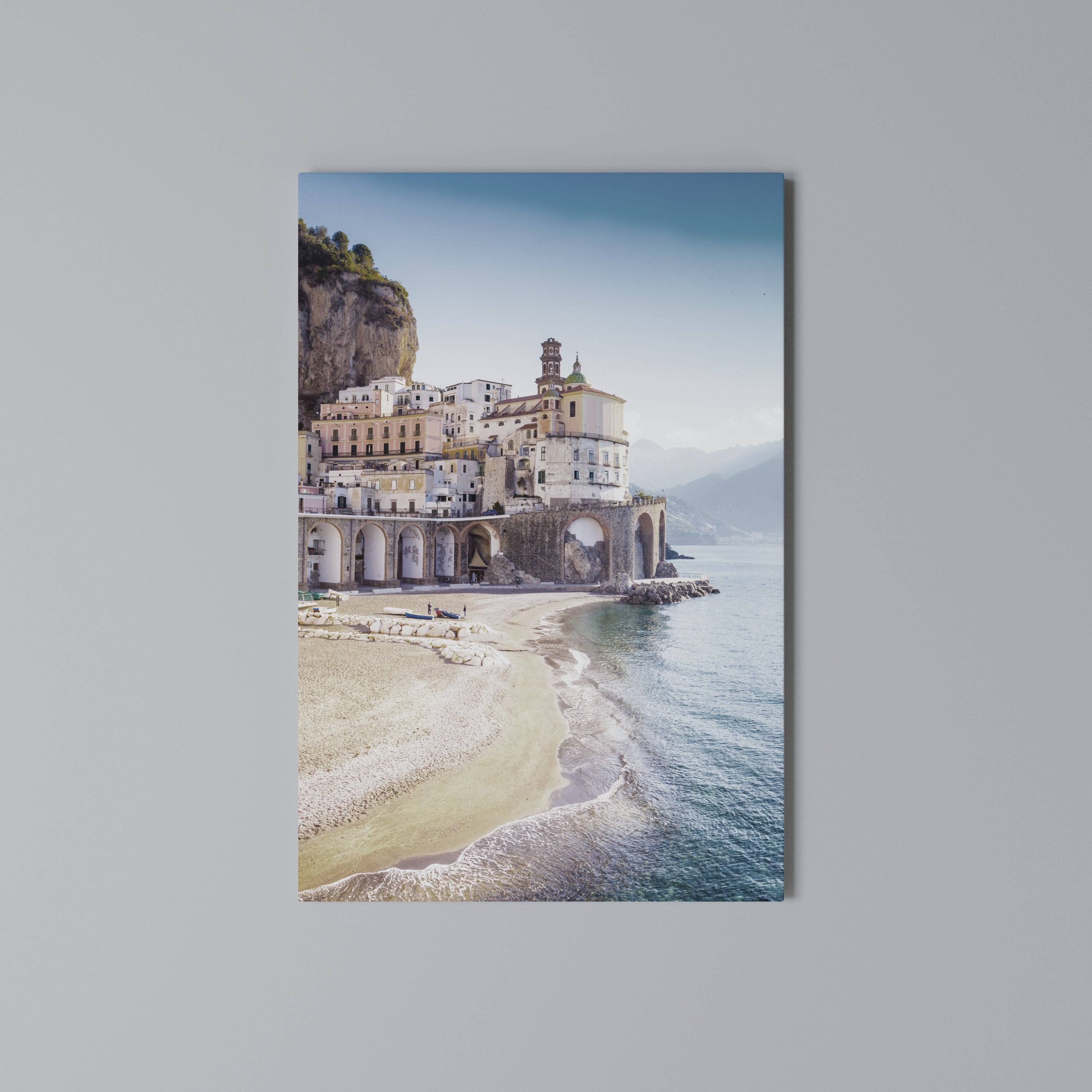 SEASIDE ARCHITECTURAL FANTASY Κατακόρυφος Πίνακας σε Καμβά