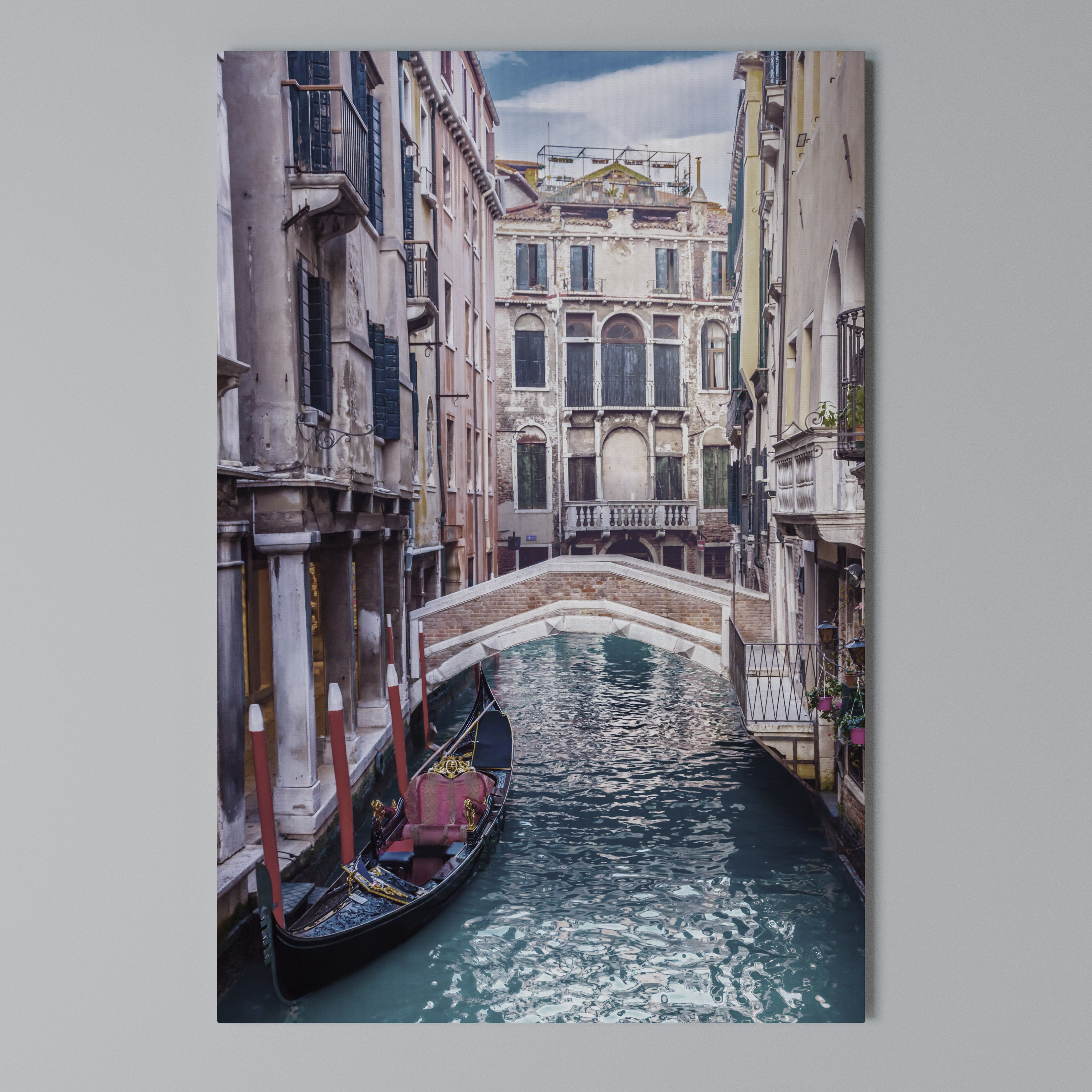 GONDOLA GLIDE Κατακόρυφος Πίνακας σε Καμβά