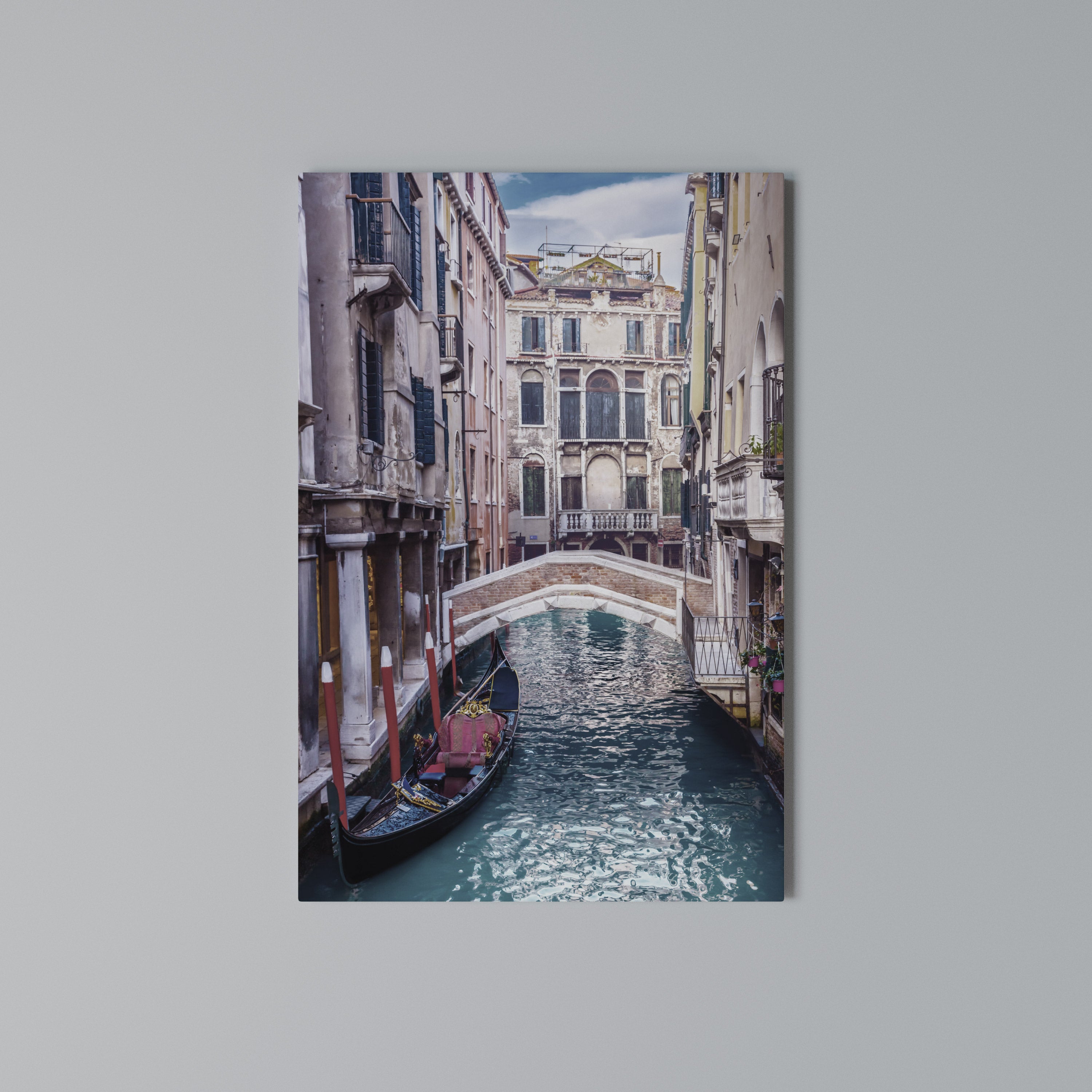 GONDOLA GLIDE Κατακόρυφος Πίνακας σε Καμβά