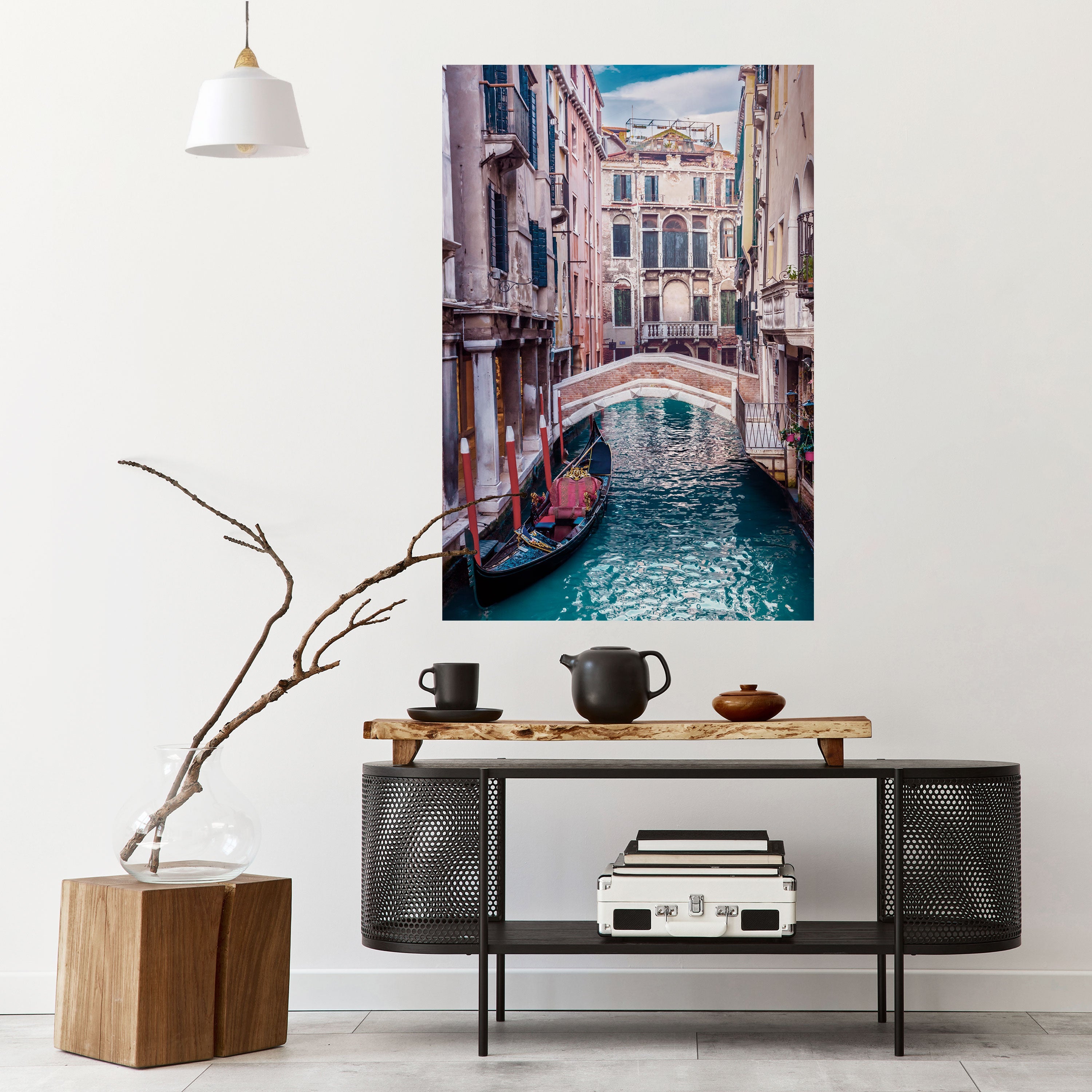 GONDOLA GLIDE Αφίσα με δυνατότητα ξεφλουδίσματος και κολλήματος κάθετης σχεδίασης