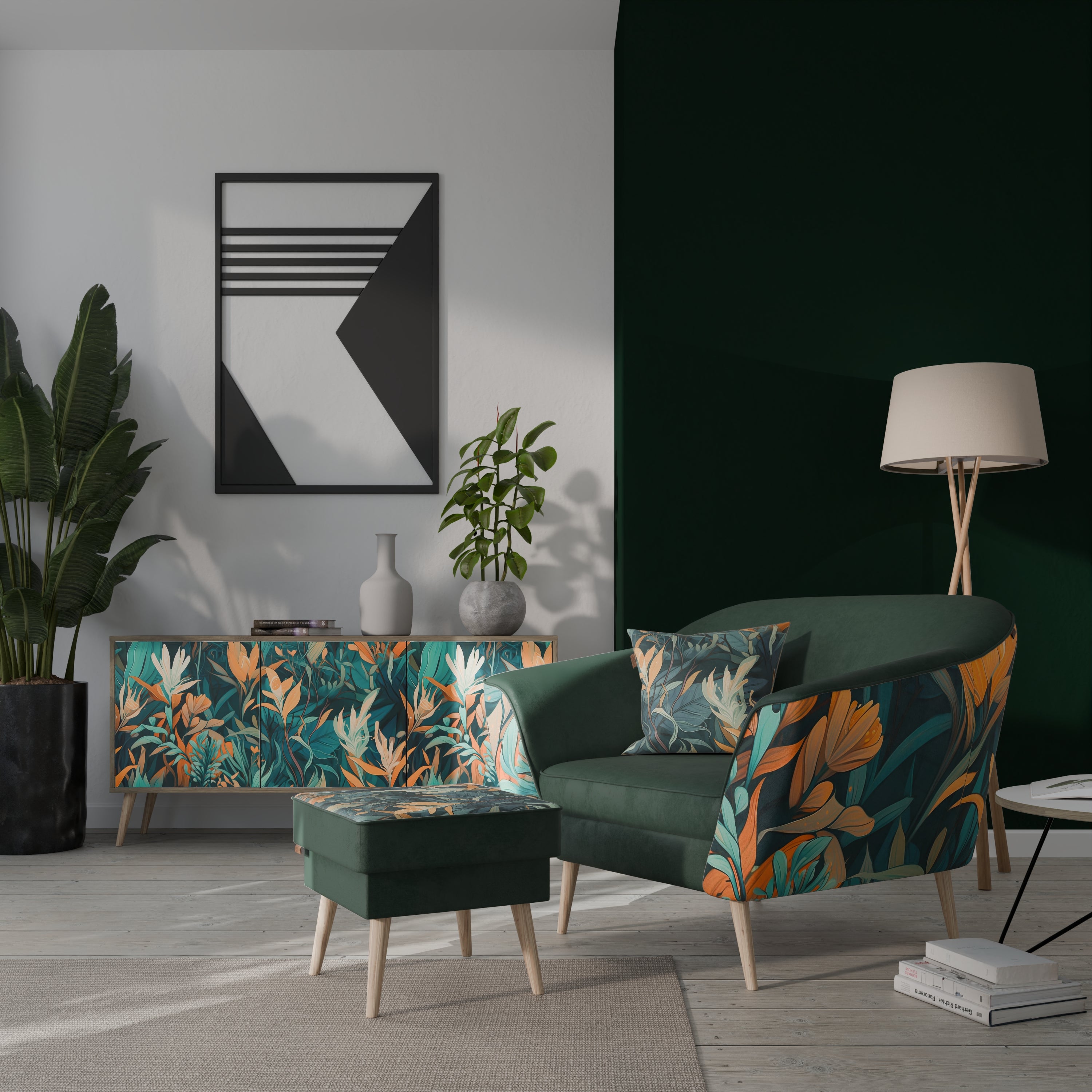 FLORAL SERENITY AURORA Armchair